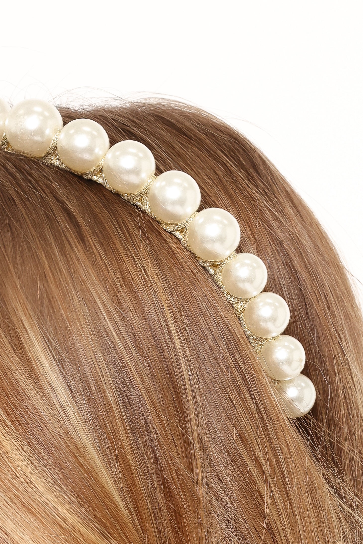 Arlow Headband - Pearl