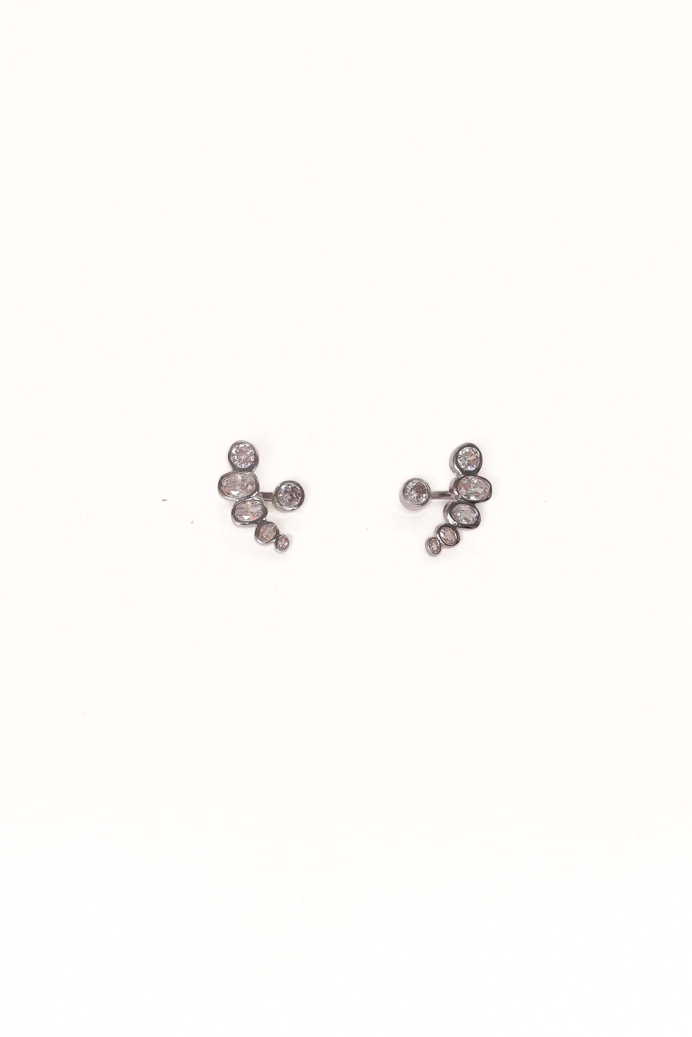 Elisa Earrings - Silver