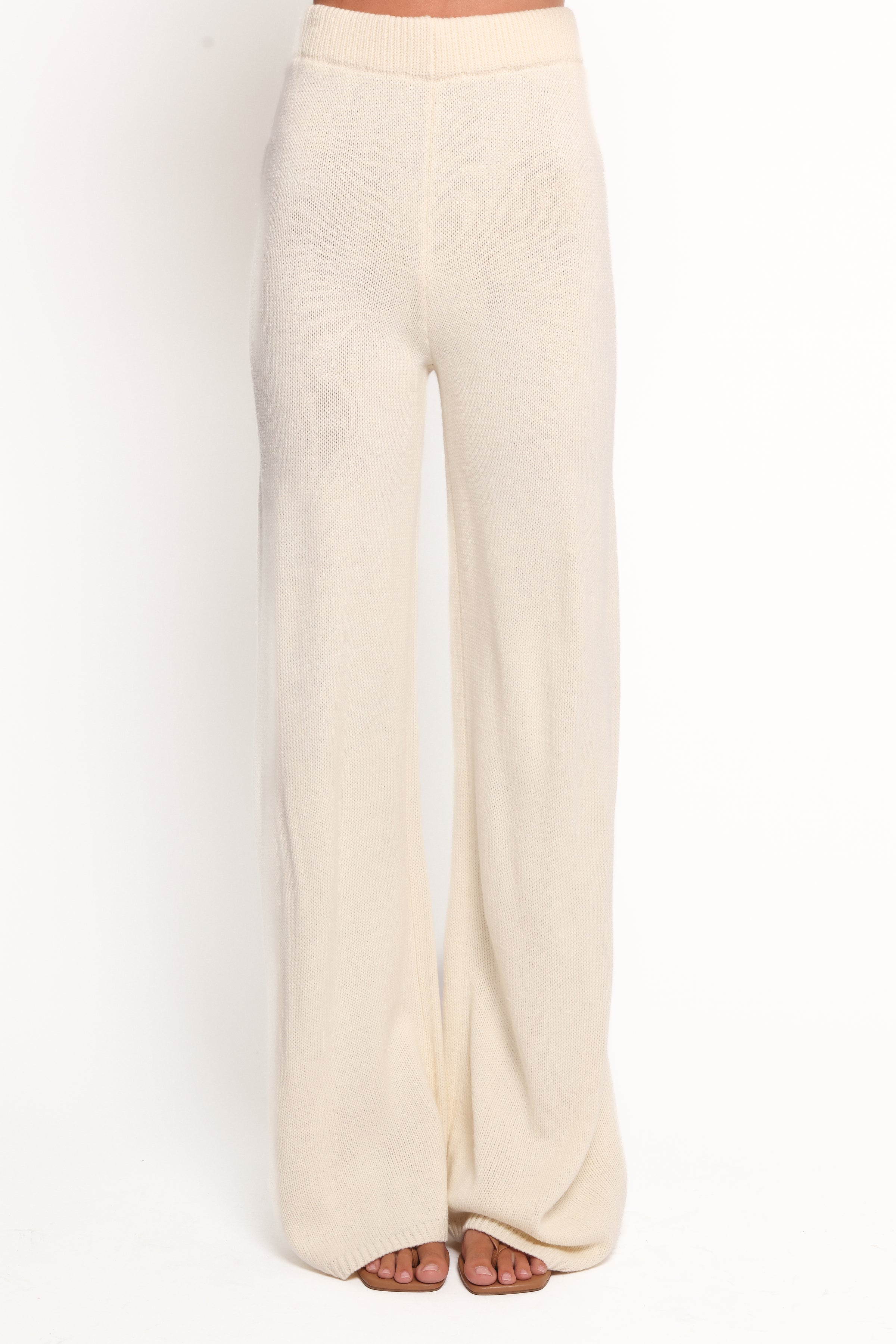 Remii Knit Pant Set - Ivory
