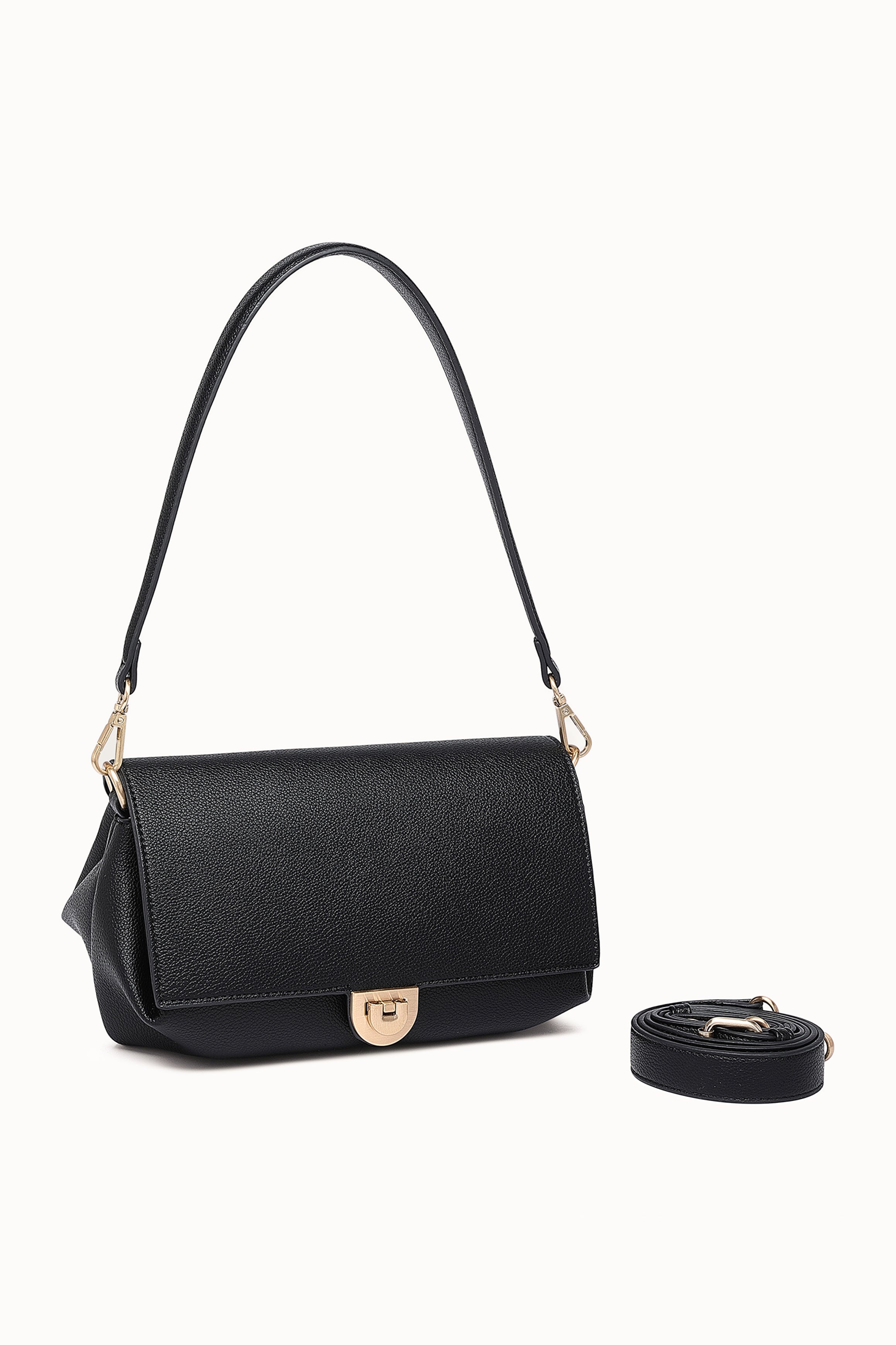 Winona Shoulder Bag - Black
