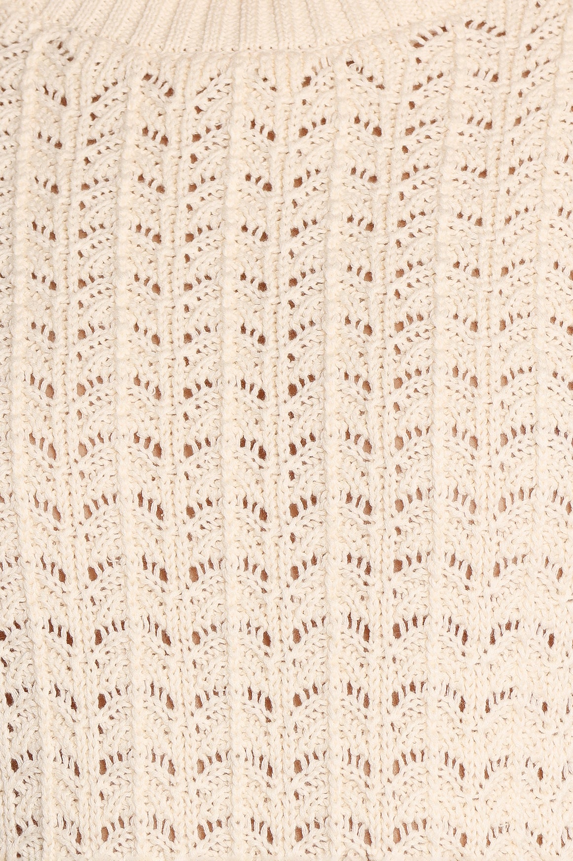 Kaya Tie Back Knit Top - White