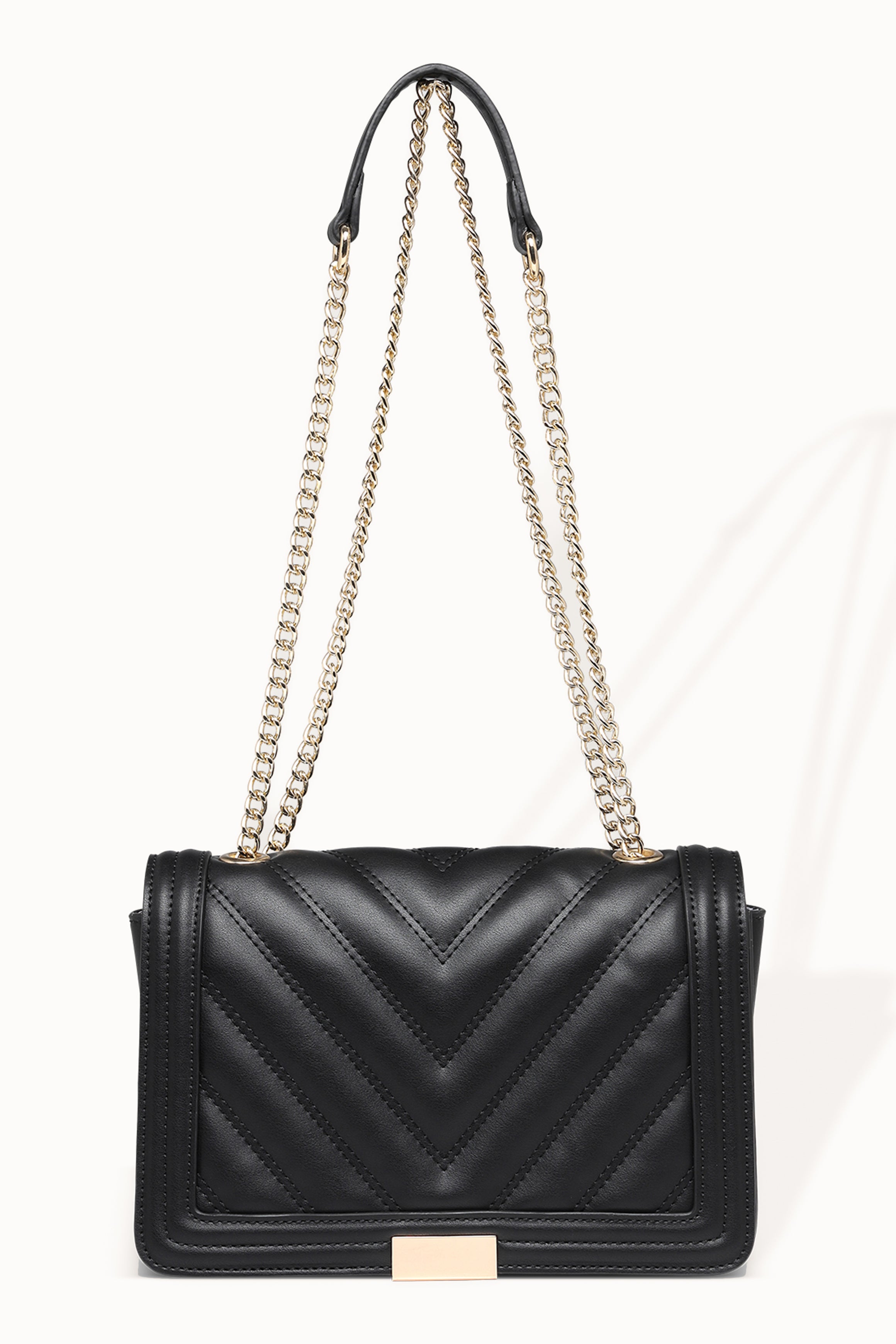 Genevieve Shoulder Bag - Black
