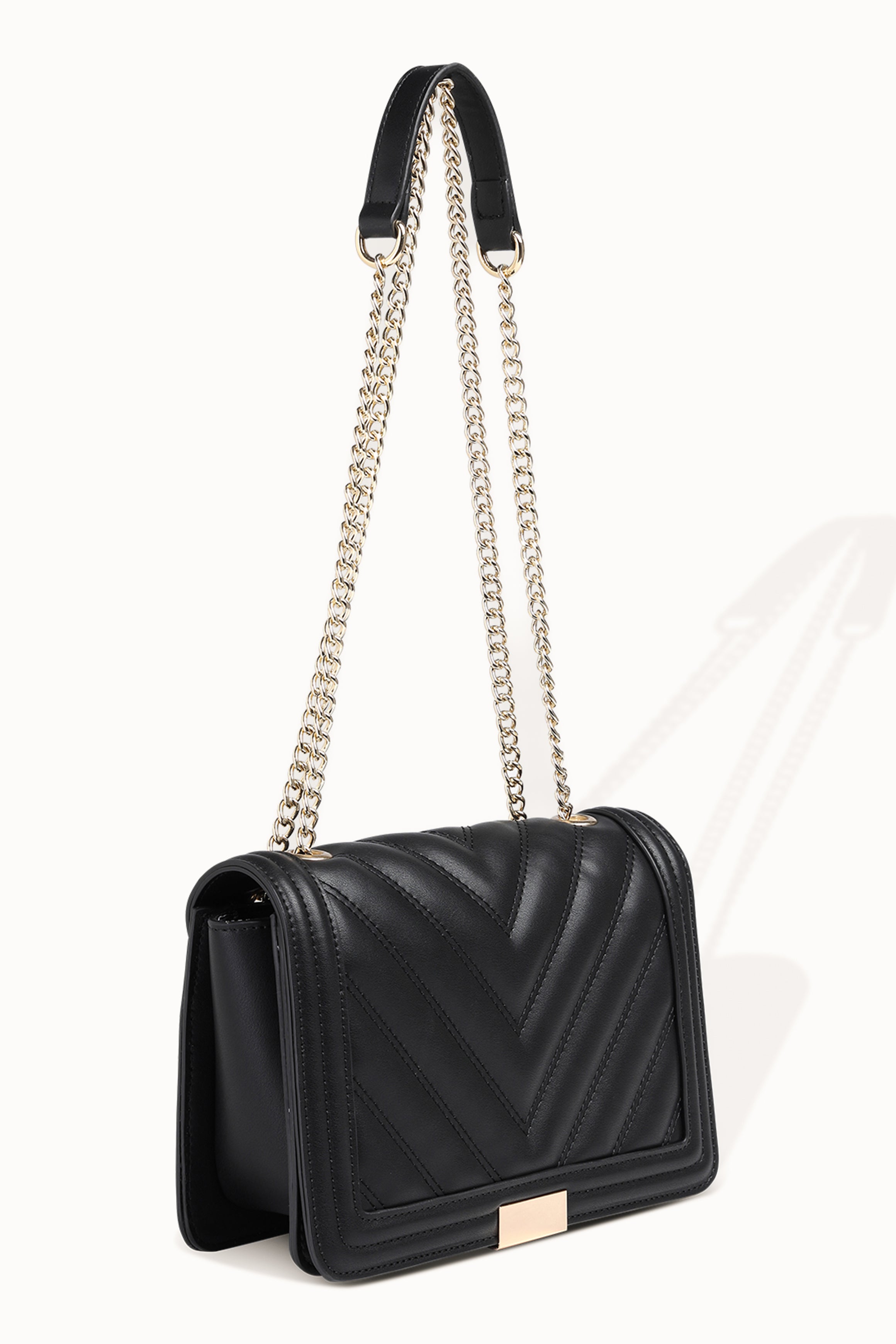 Genevieve Shoulder Bag - Black