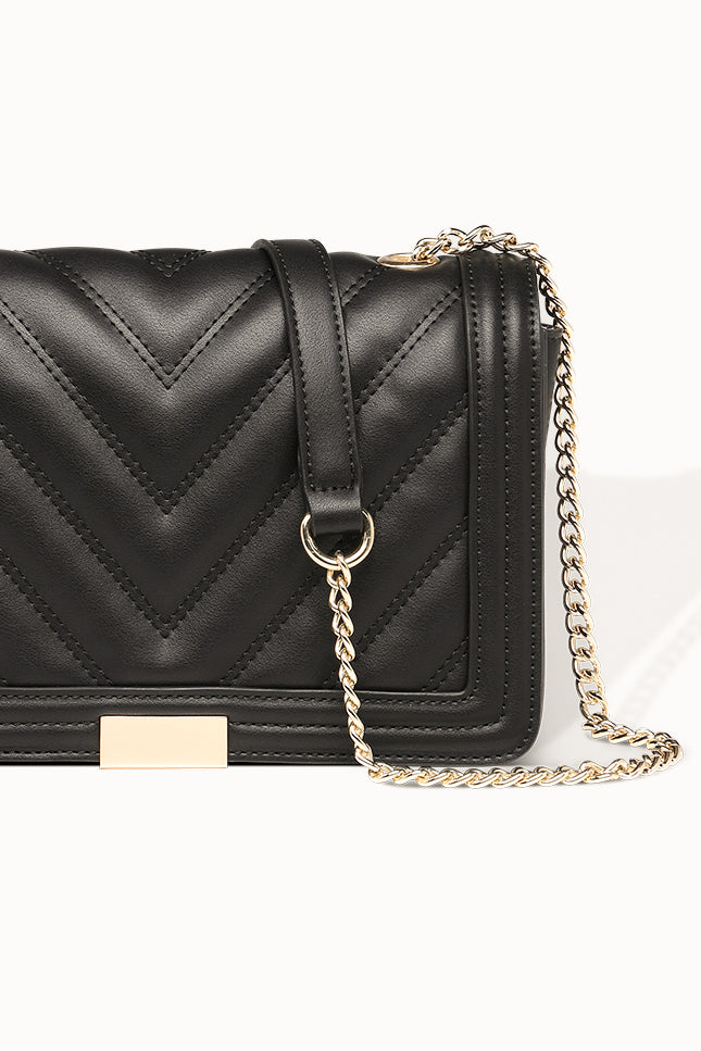 Genevieve Shoulder Bag - Black