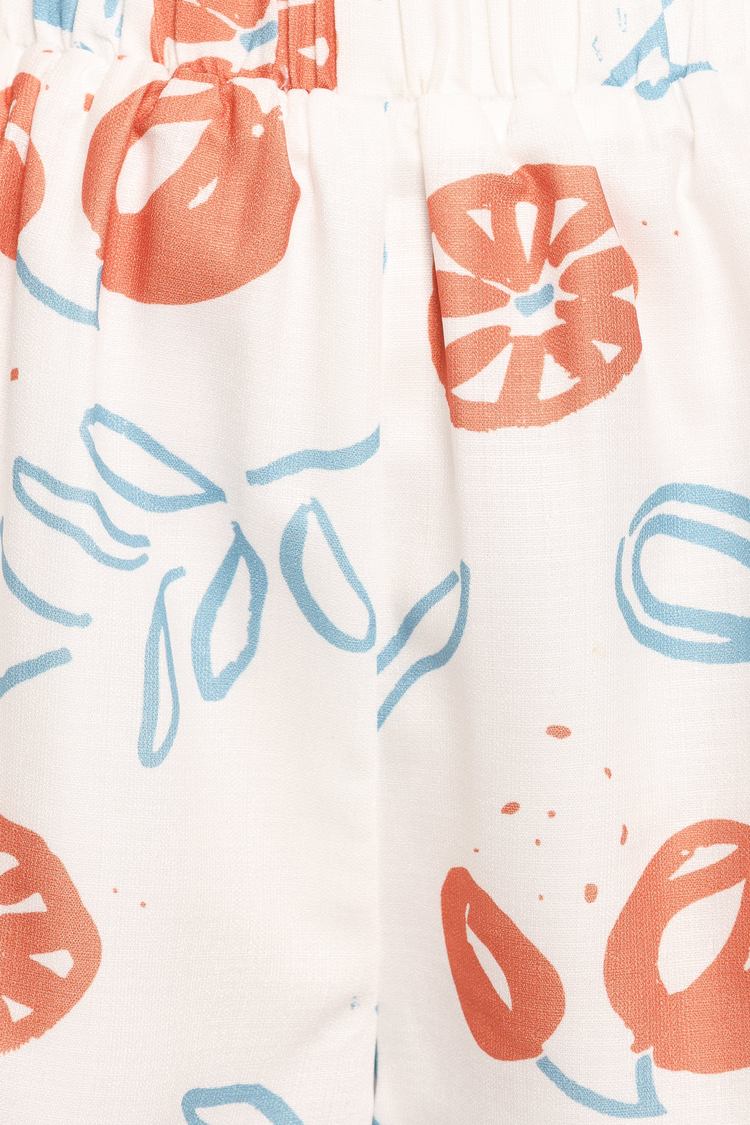 Aaliyah Shorts - Blue Cream