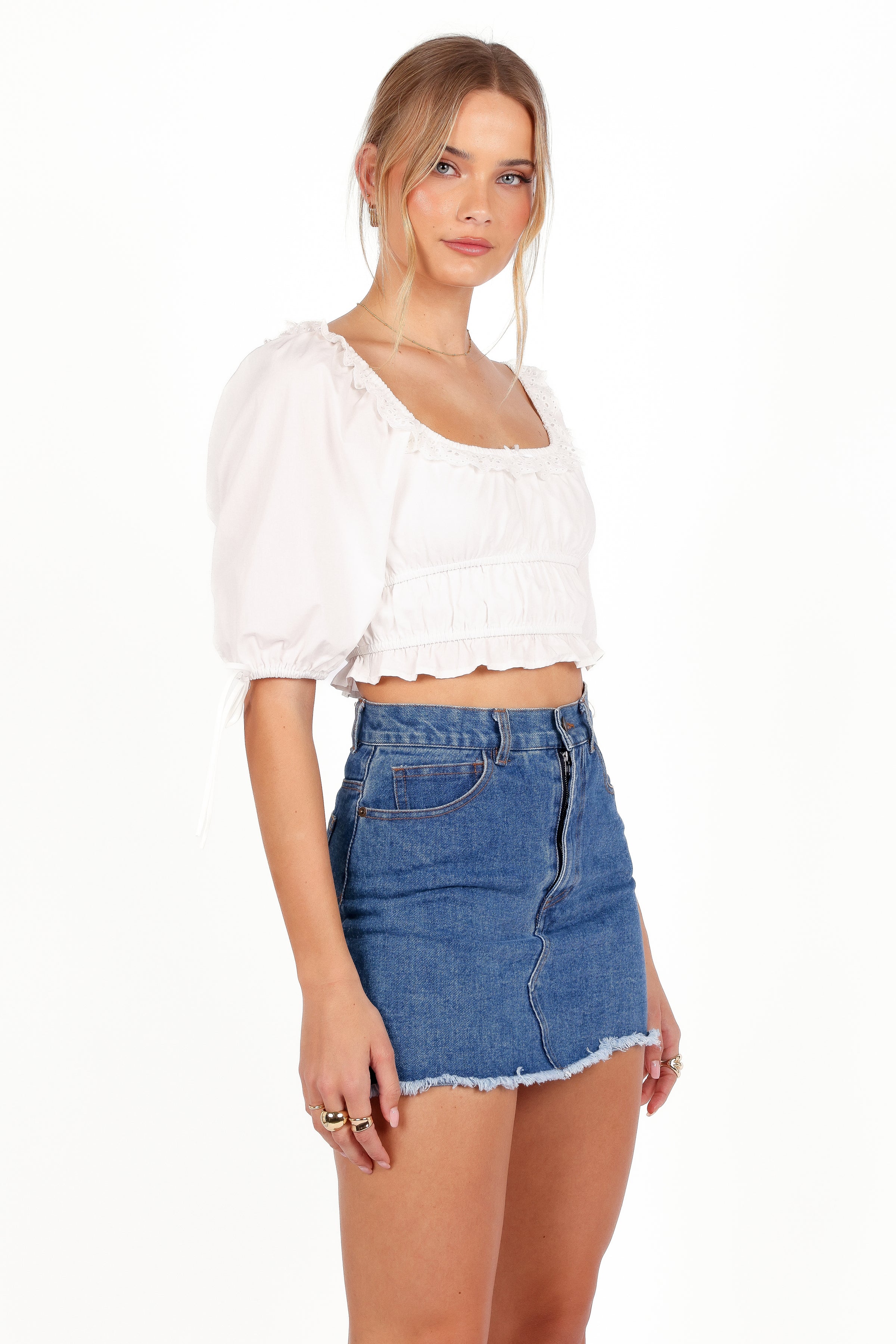 Abigail Top - White