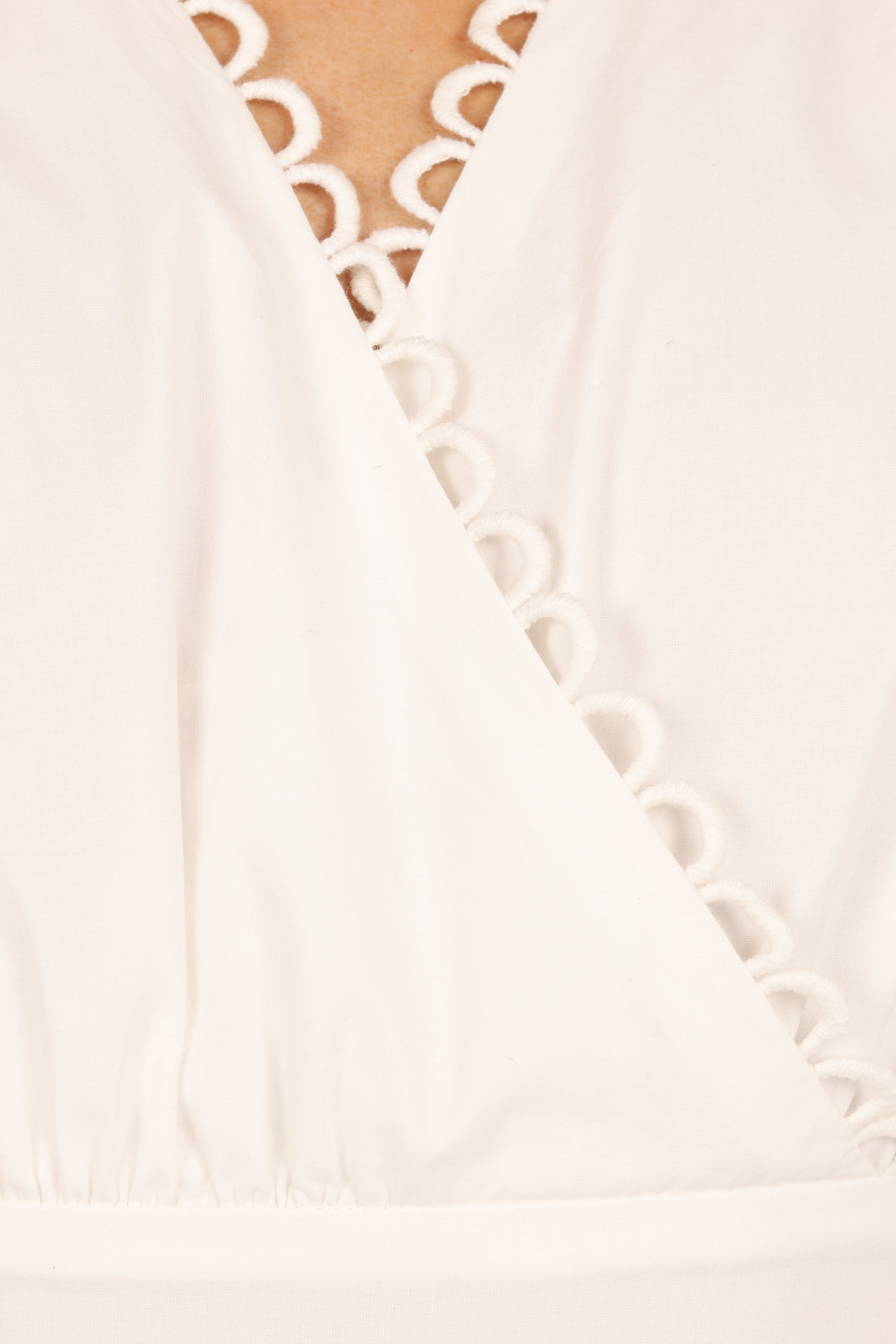 Acadia Midi Dress - White