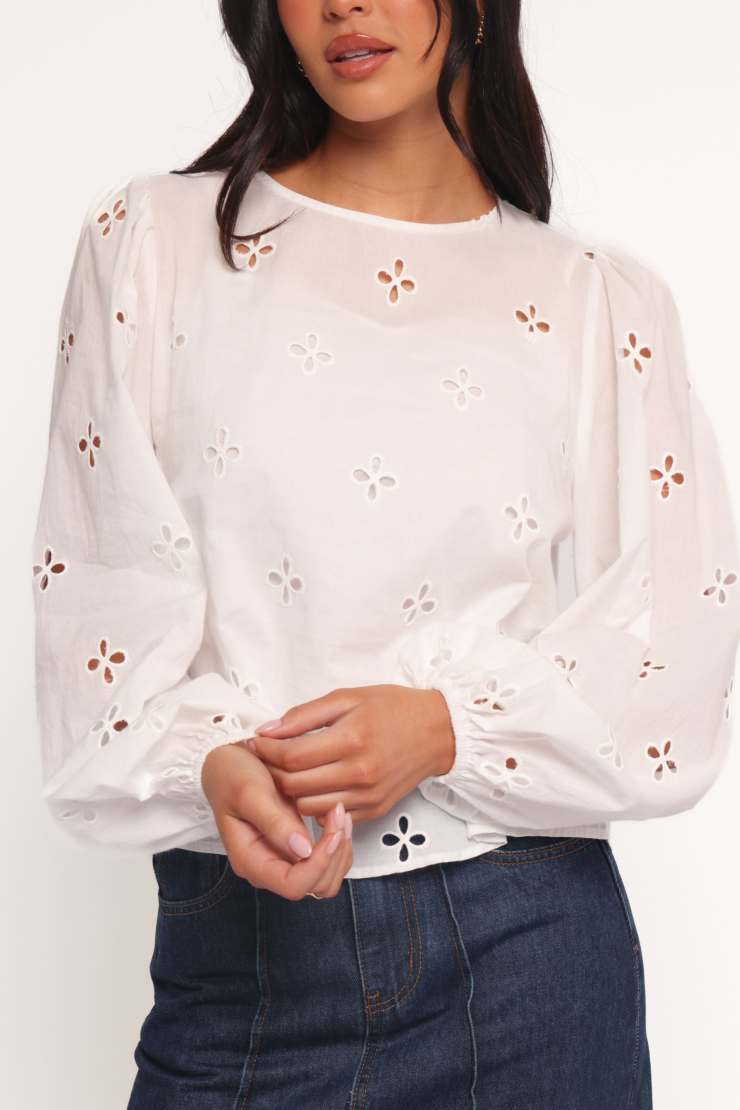 Aggie Blouse - White