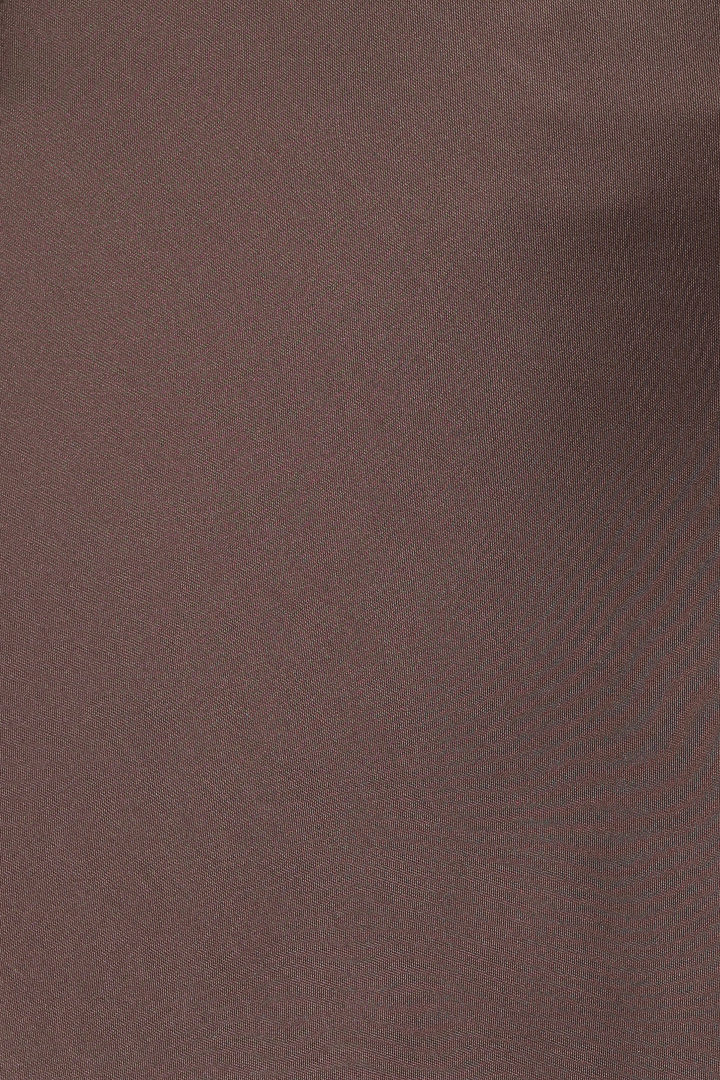 Alira Lace Trim Mini Skirt - Chocolate Brown