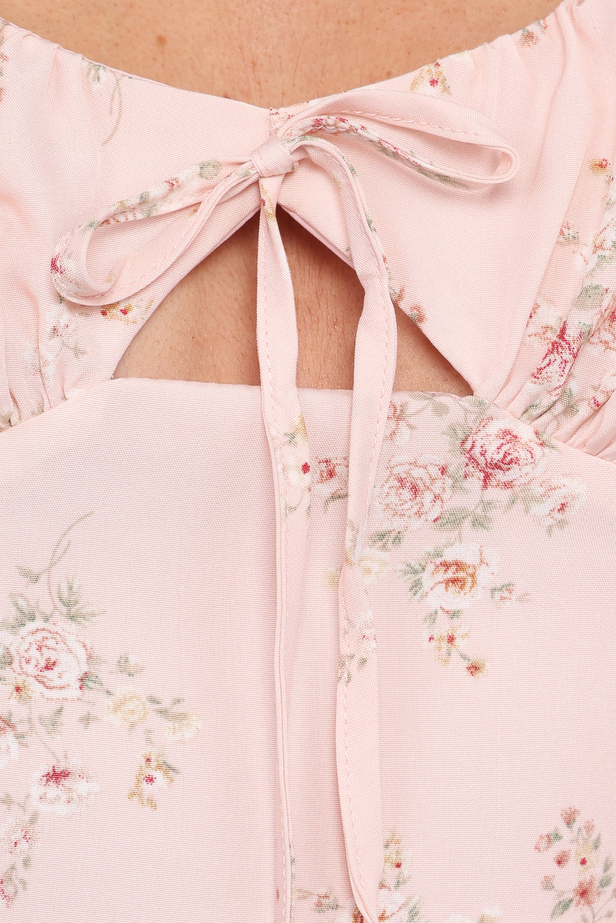 Alouette Maxi Dress - Pink Floral