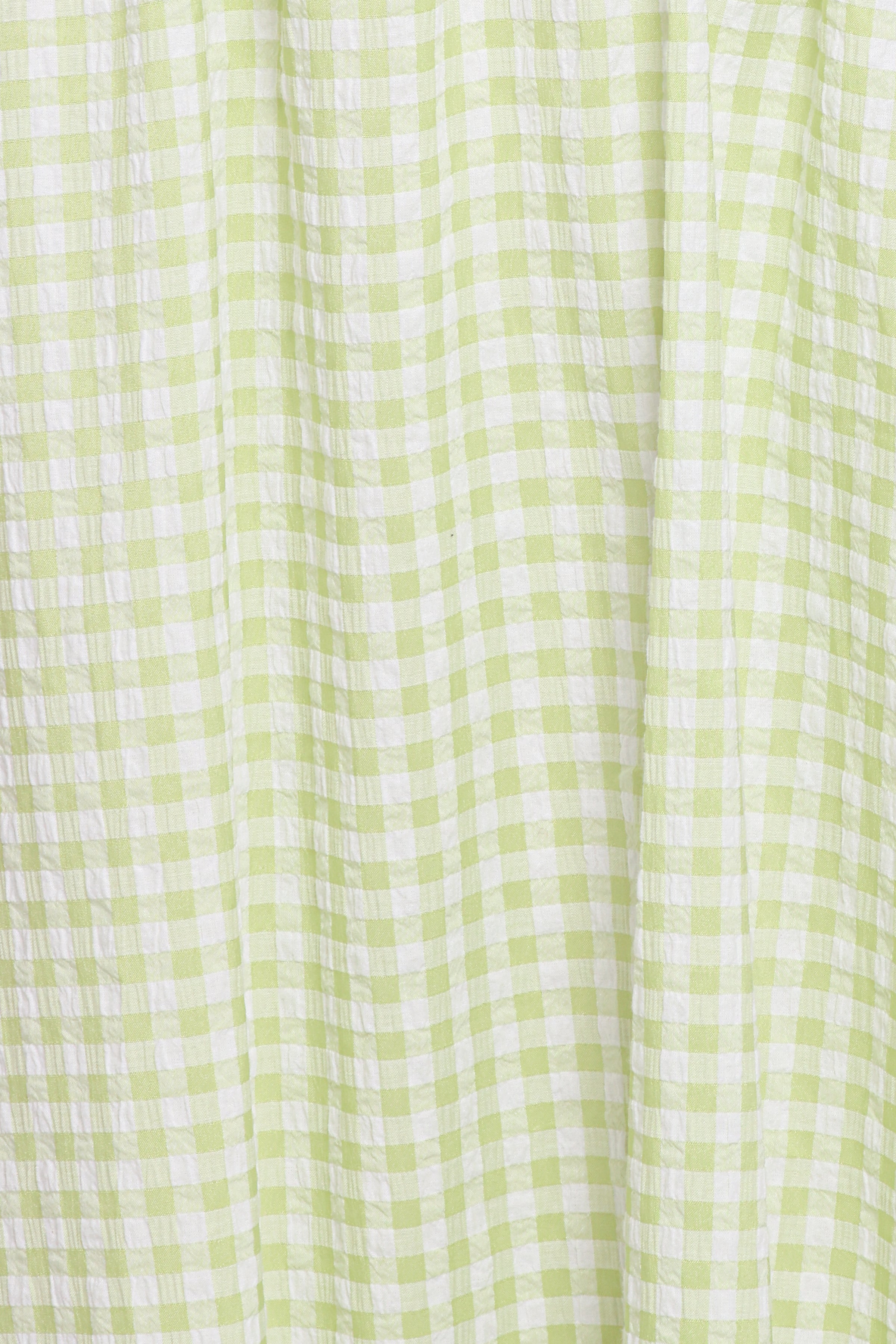 Amberlyn Maxi Dress - Green Gingham