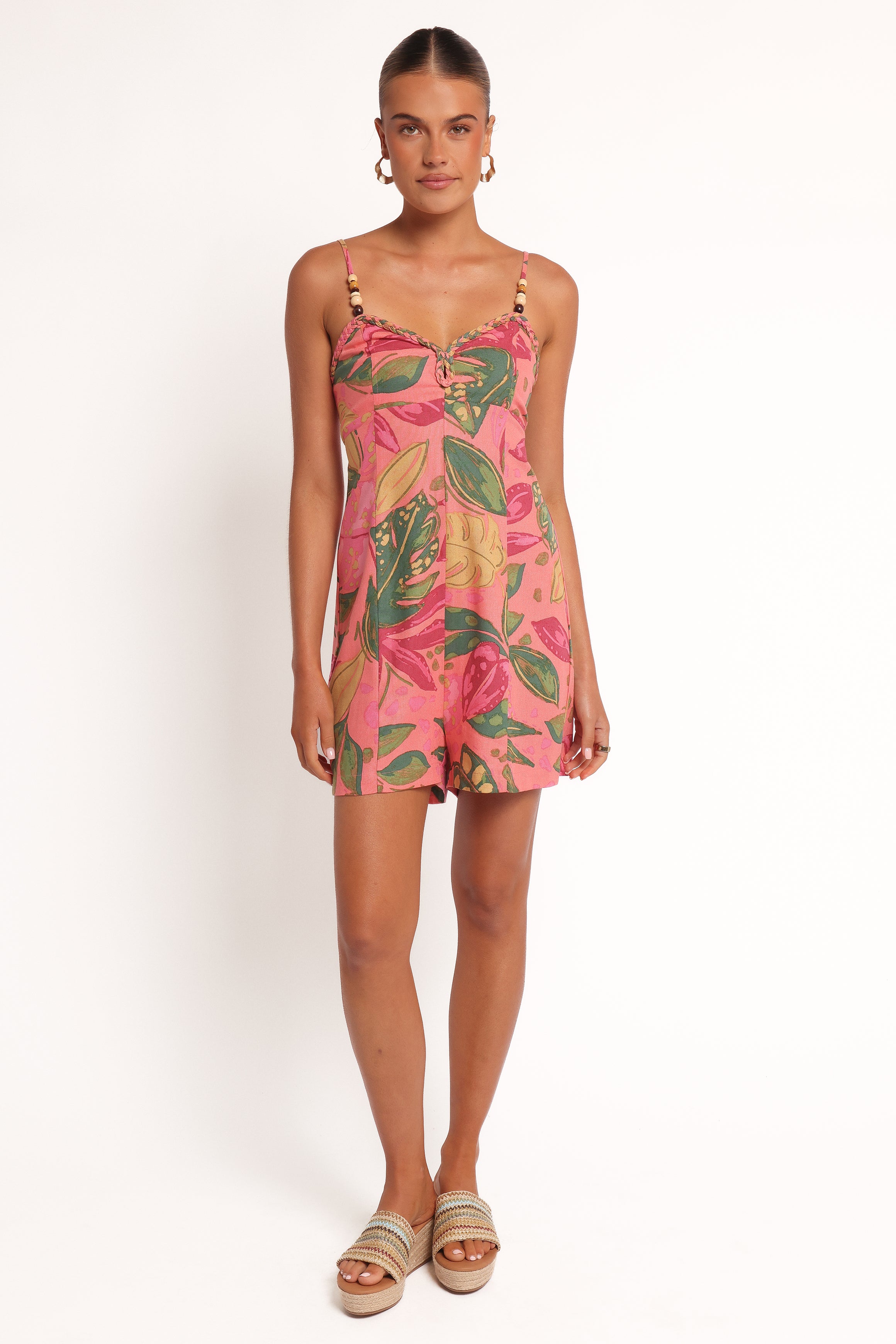 Analu Playsuit - Pink Rio