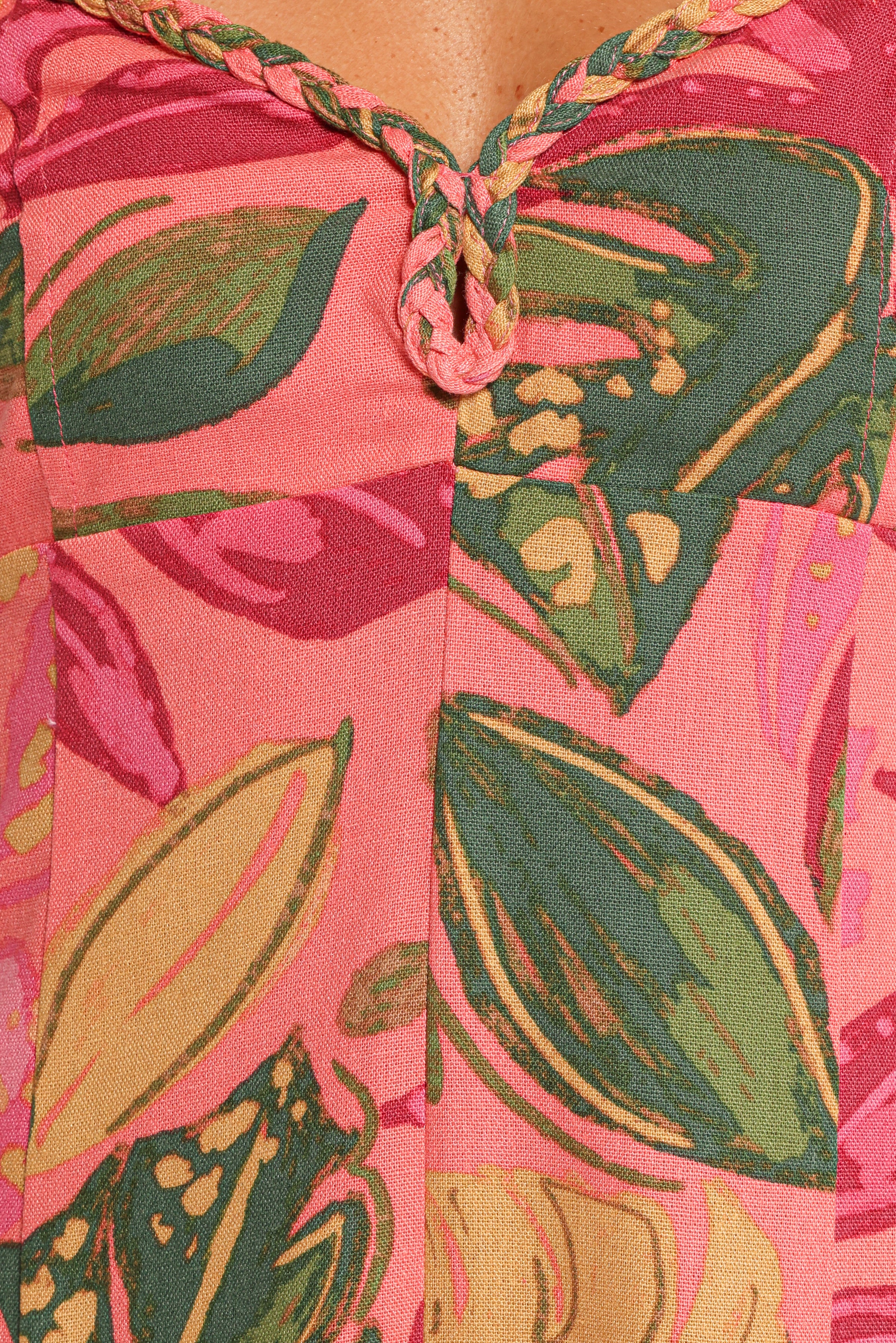 Analu Playsuit - Pink Rio