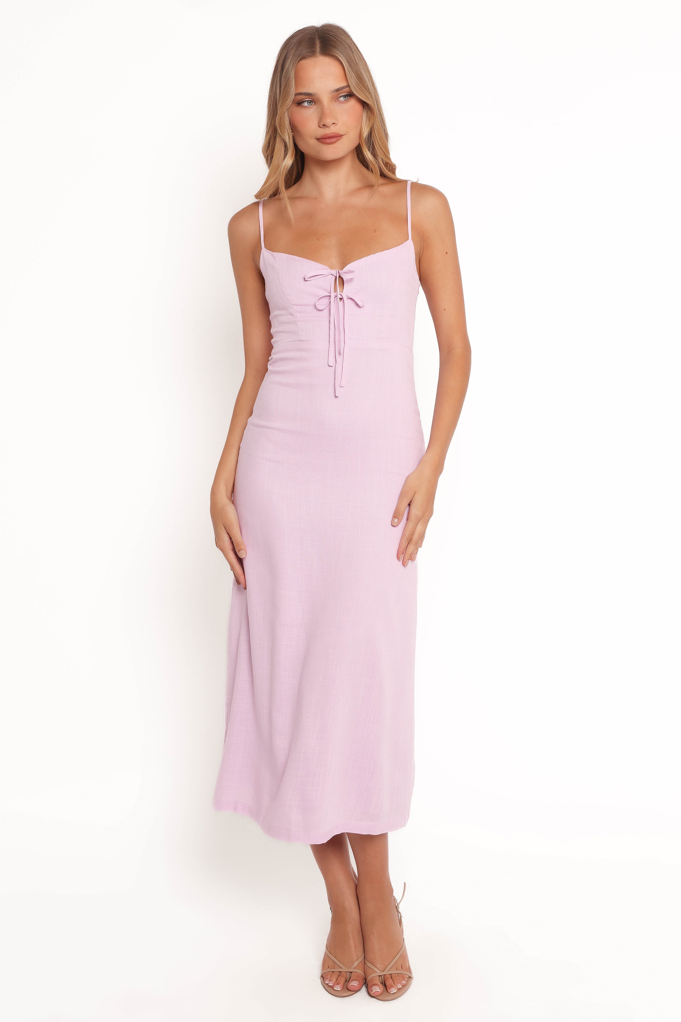 Andreya Midi Dress - Lilac