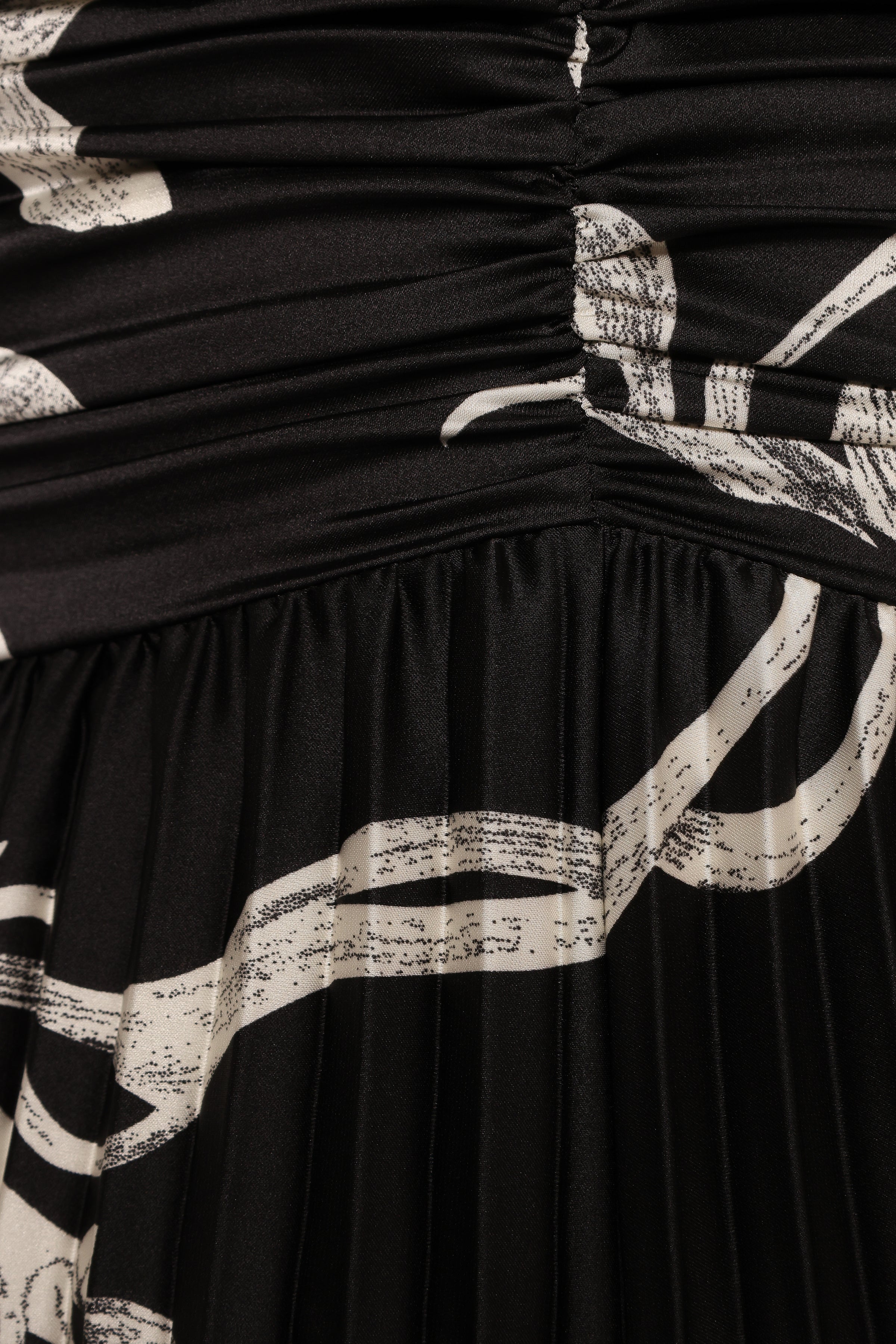 Angelique Pleated Jumpsuit - Black Floral