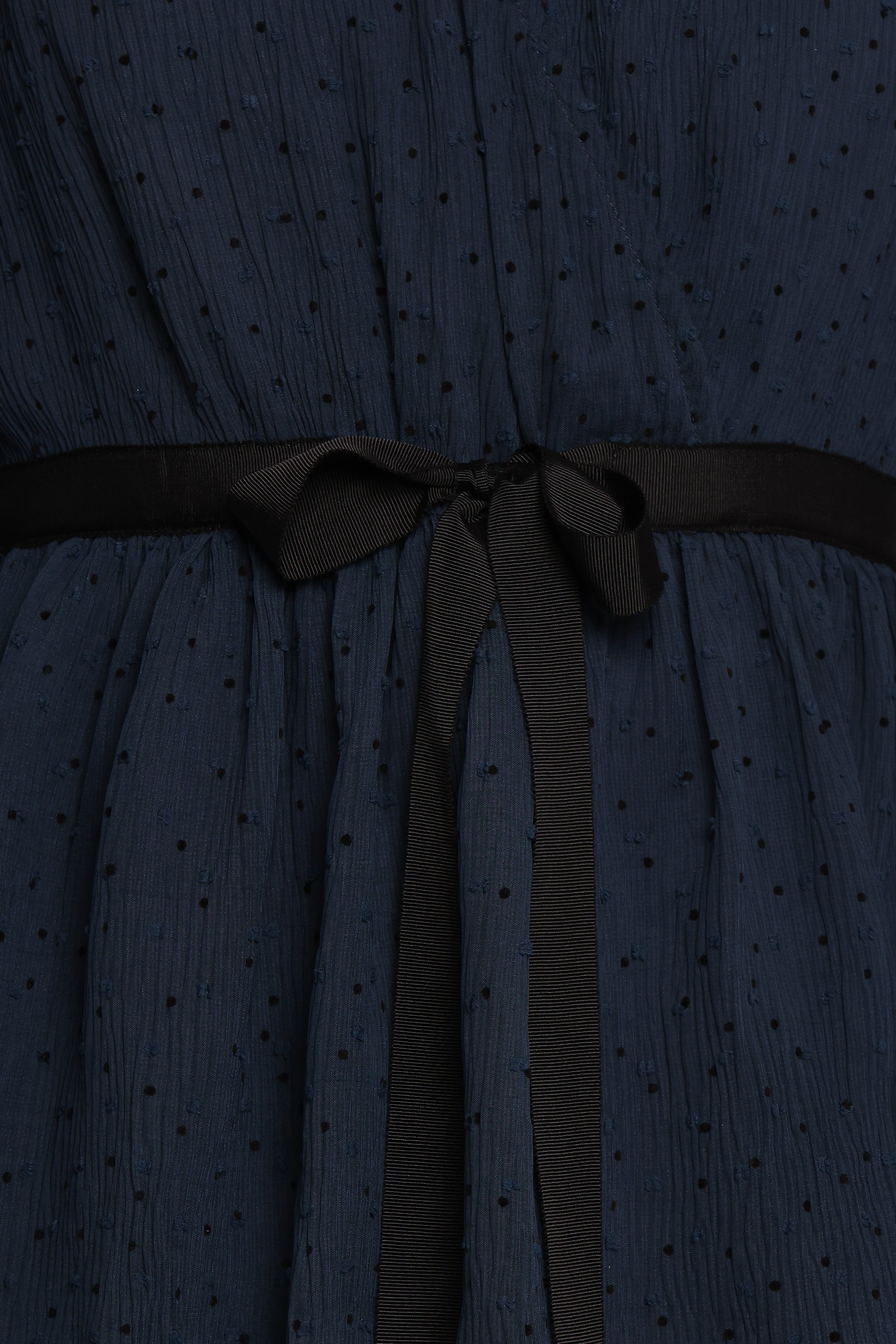 Antoinette Long Sleeve Tiered Maxi Dress - Navy