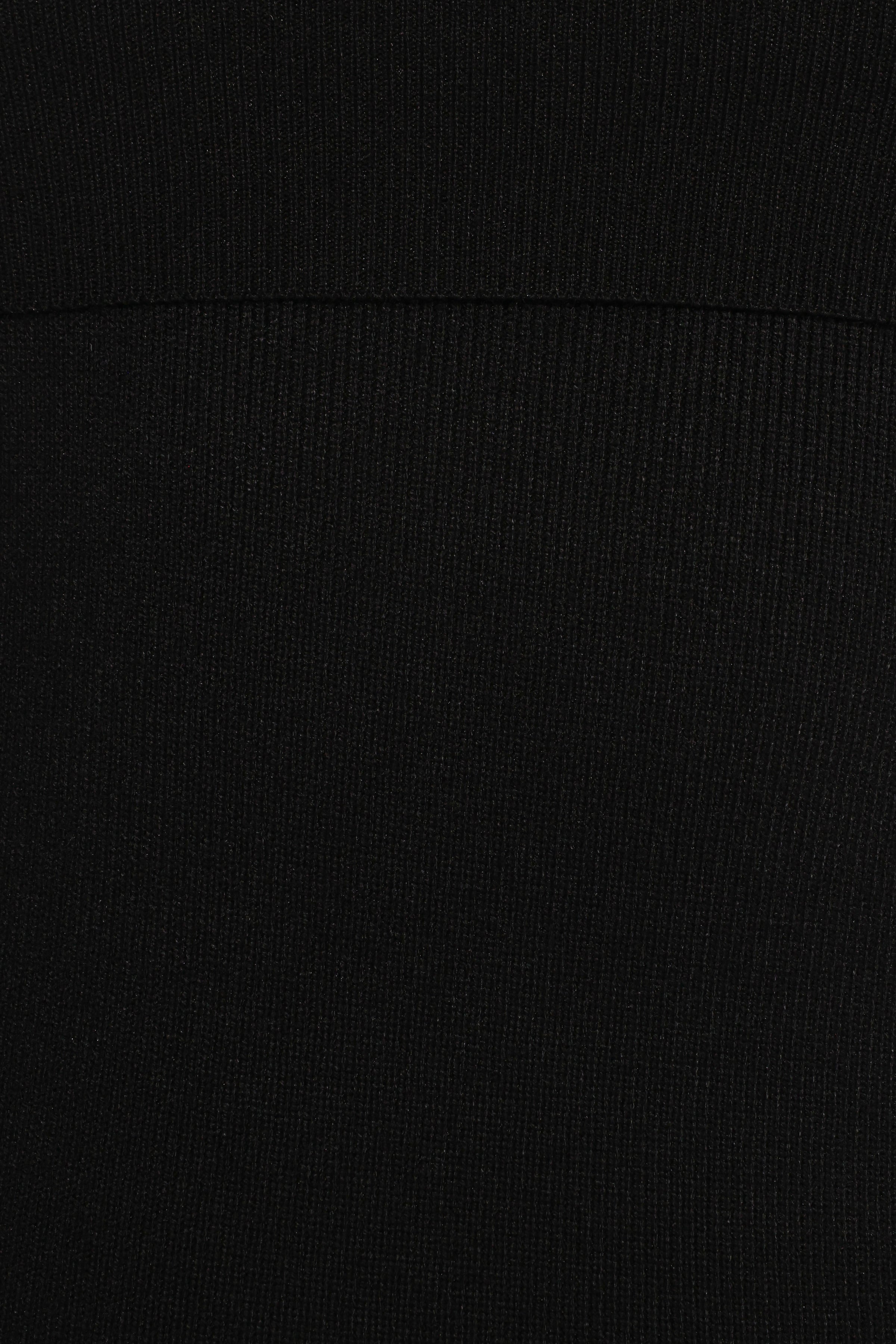 Archie Off The Shoulder Midi Dress - Black