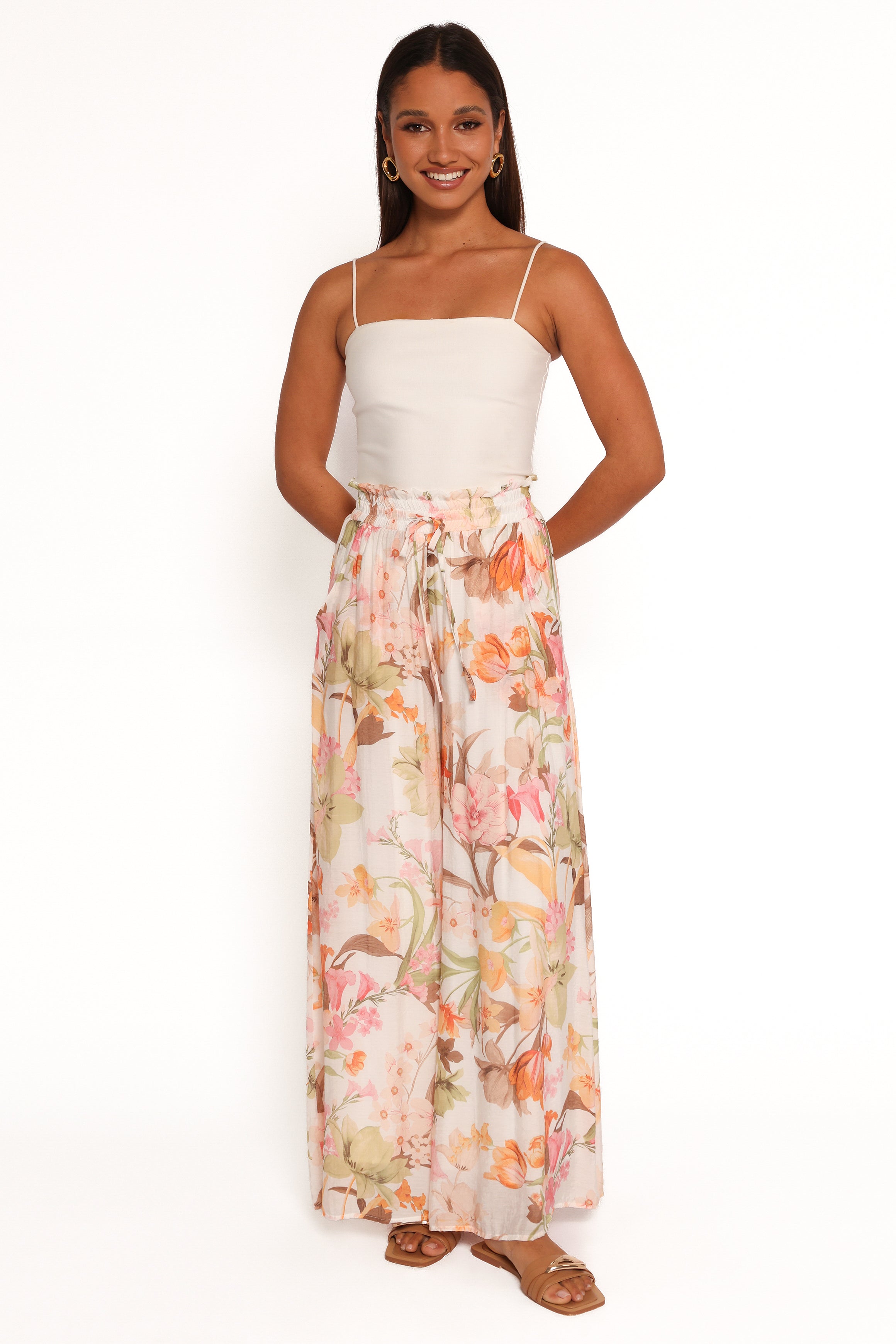 Arden Pant - Pink Floral