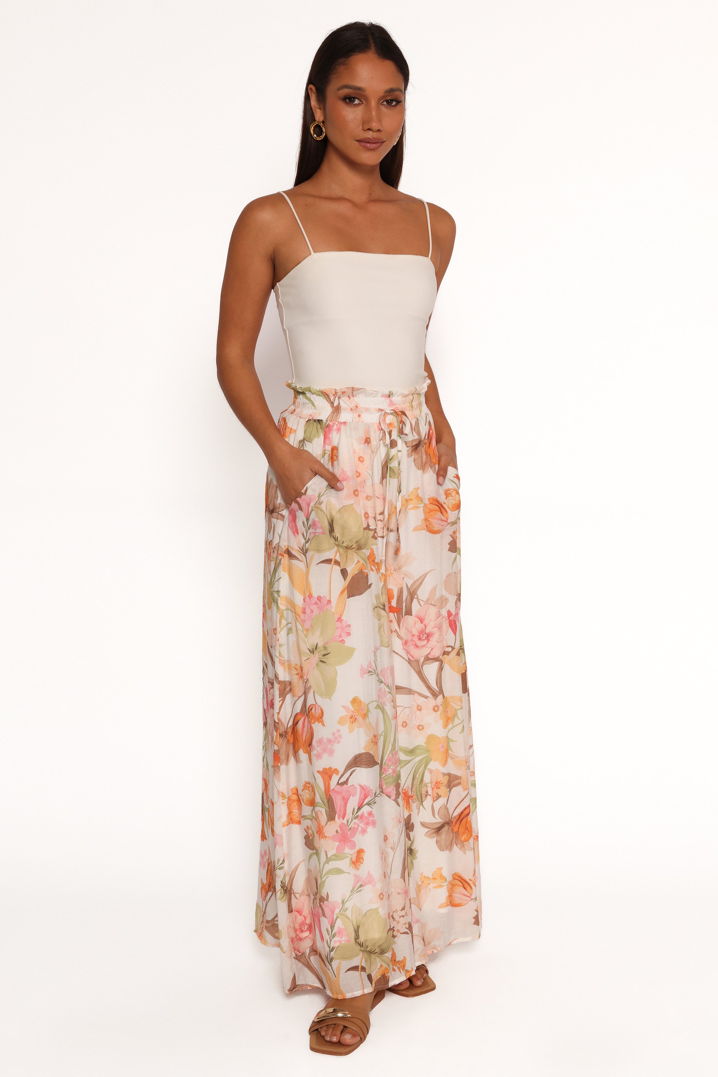 Arden Pant - Pink Floral