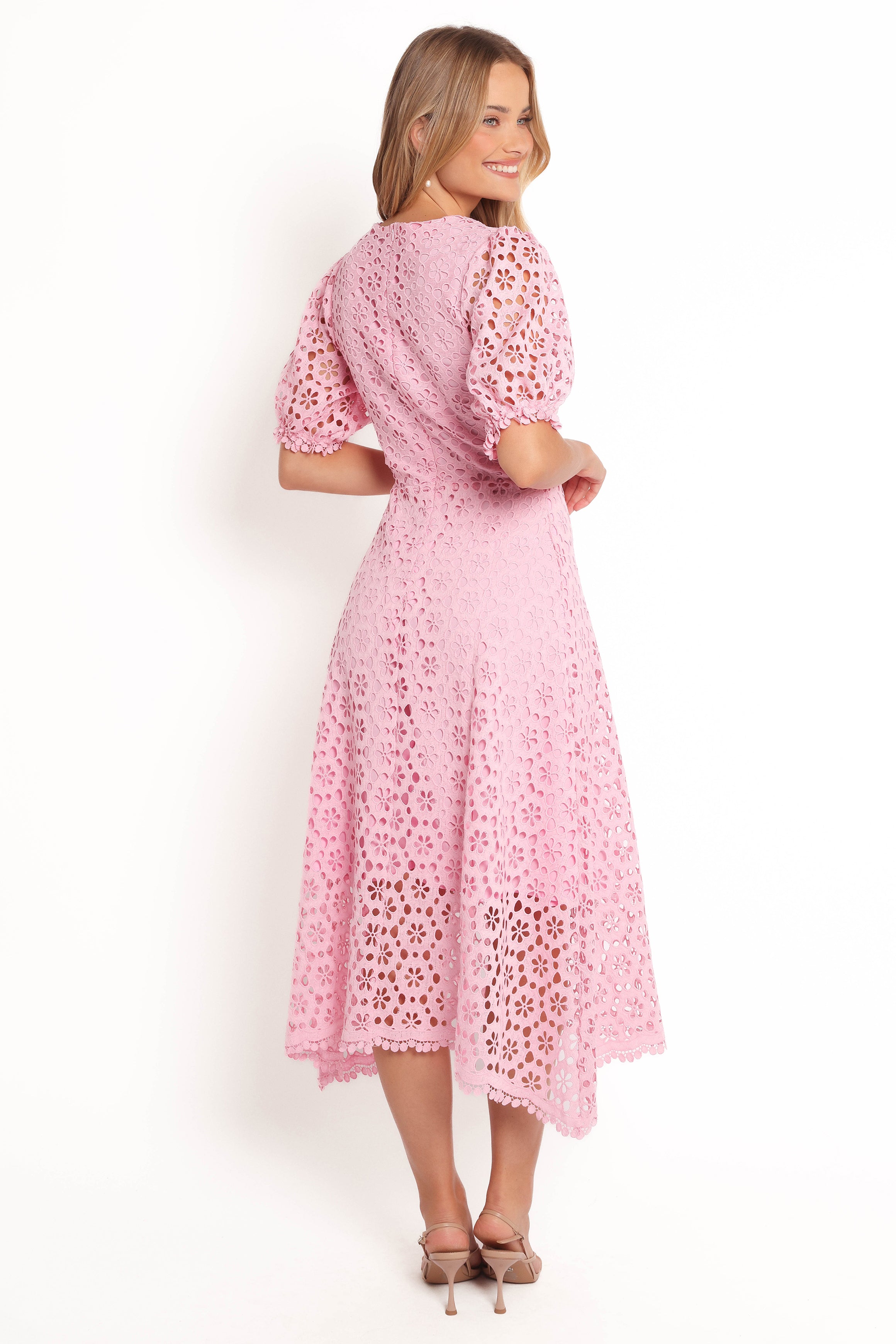 Arlington Midi Dress - Pink