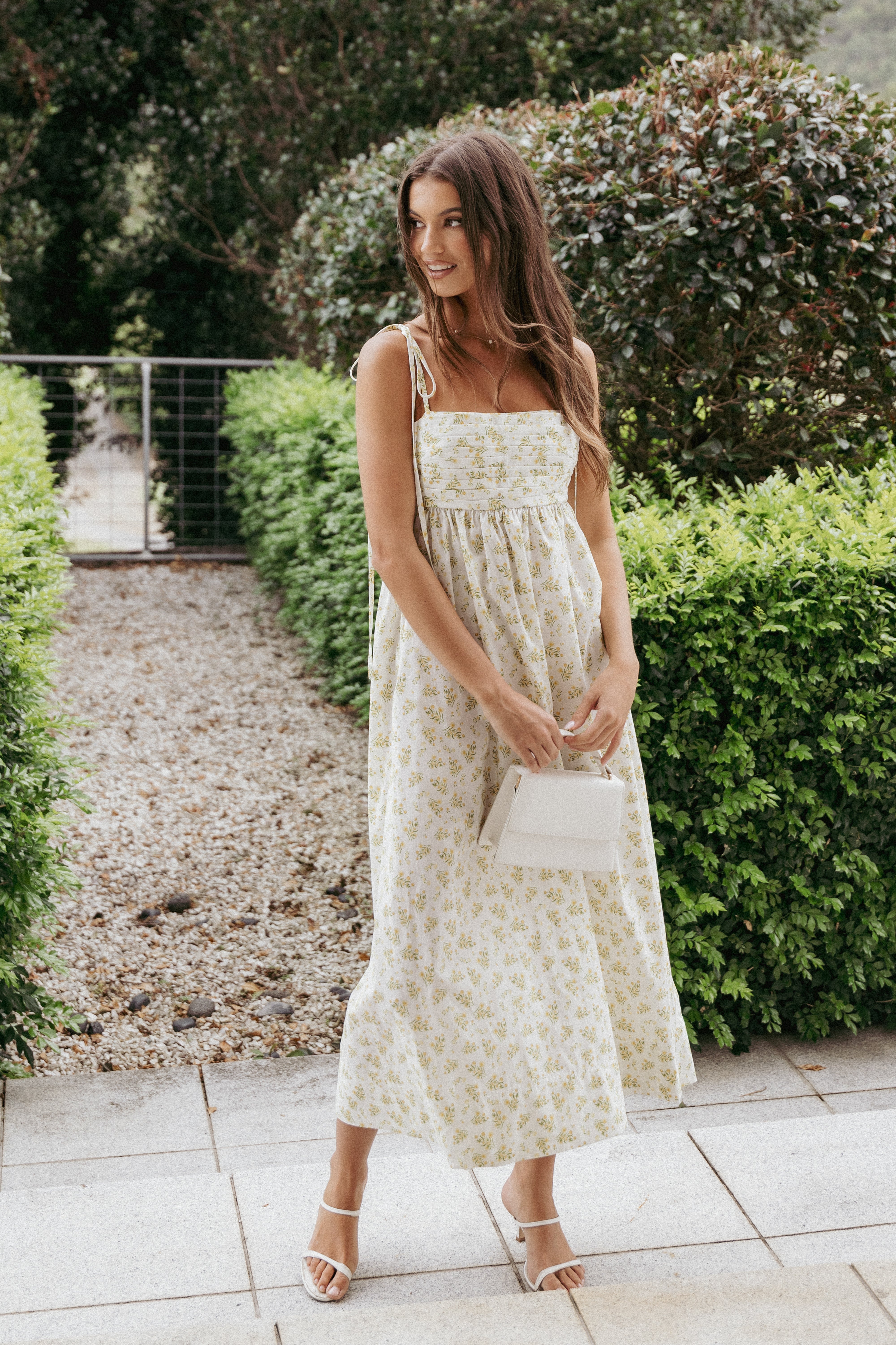 Ashtyn Maxi Dress - Yellow Floral