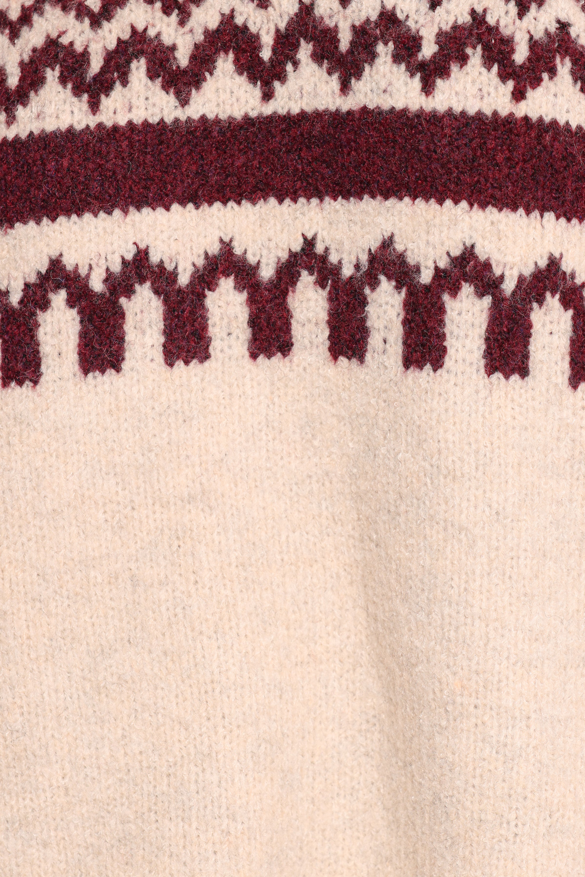 Astrid Sweater - Beige Cherry