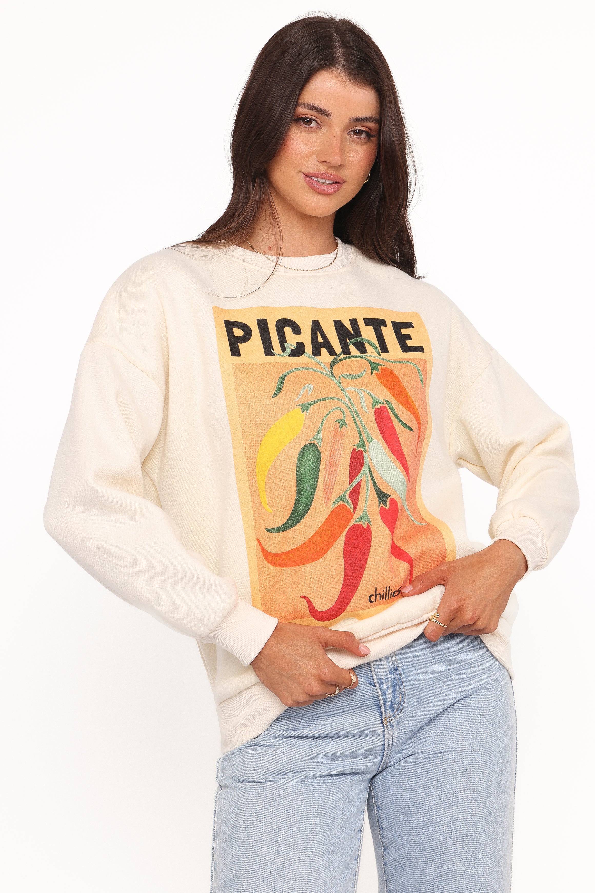 Ava Picante Sweatshirt - Yellow