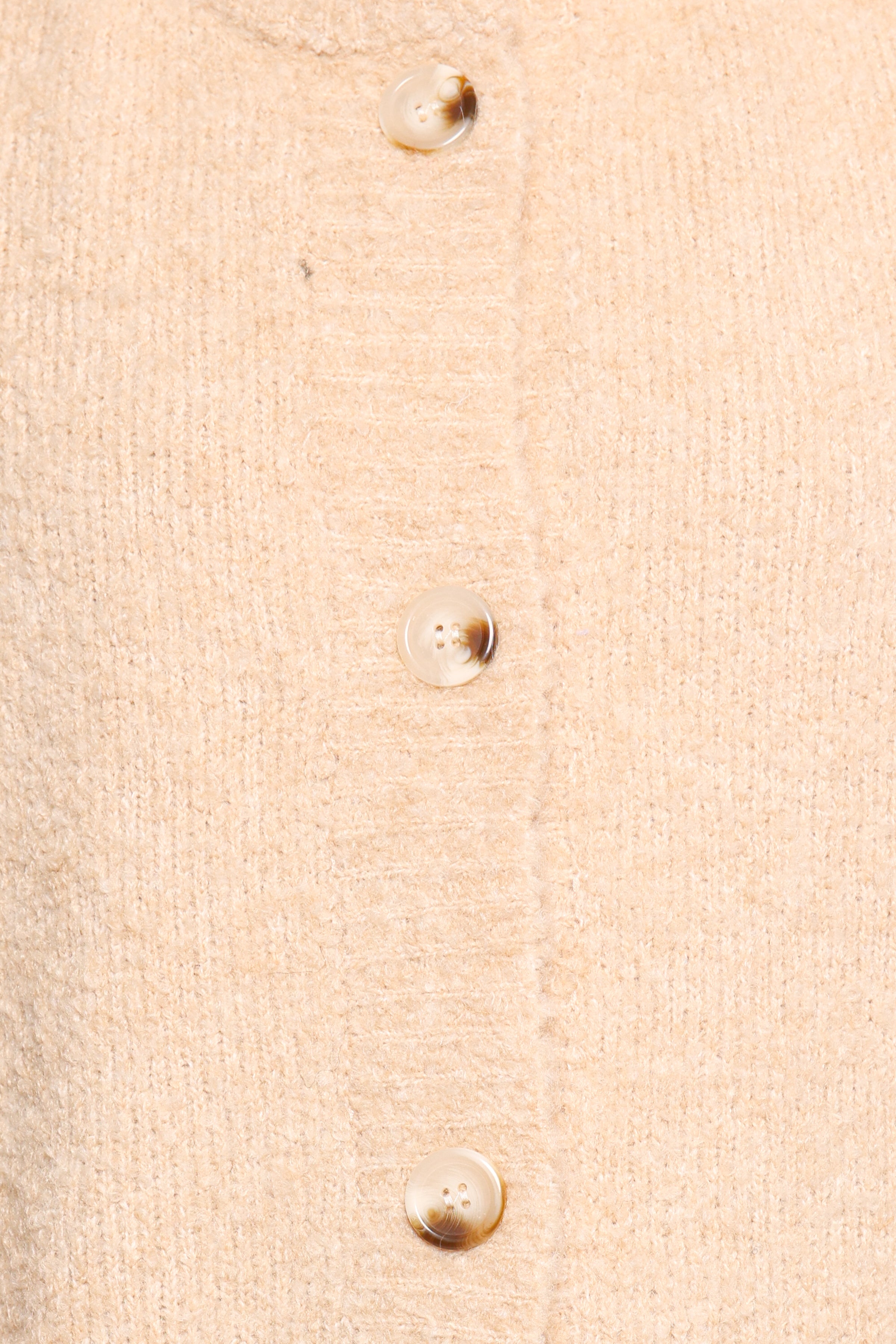 Avery Knit Vest - Beige