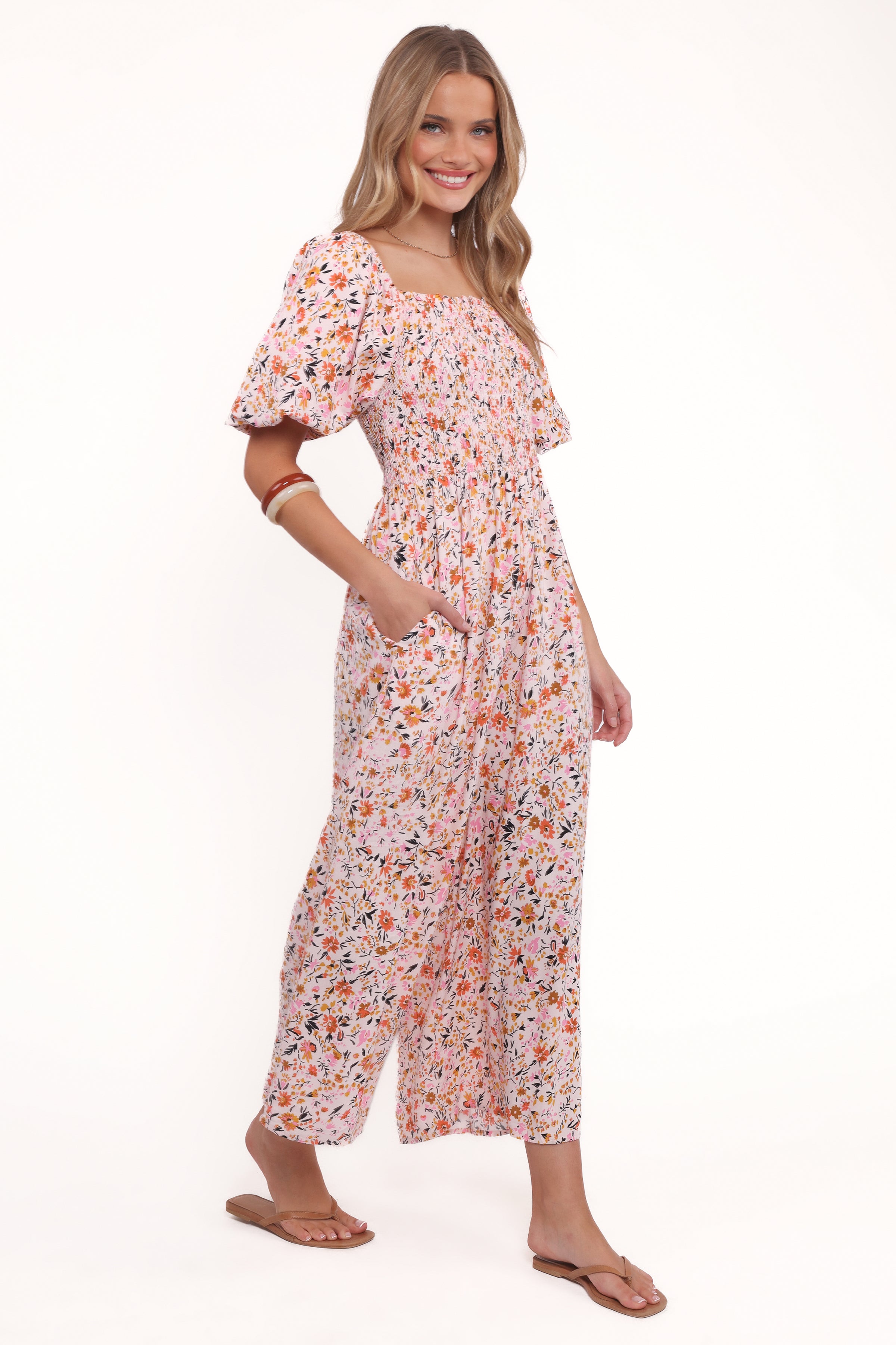Bethany Jumpsuit - Pink
