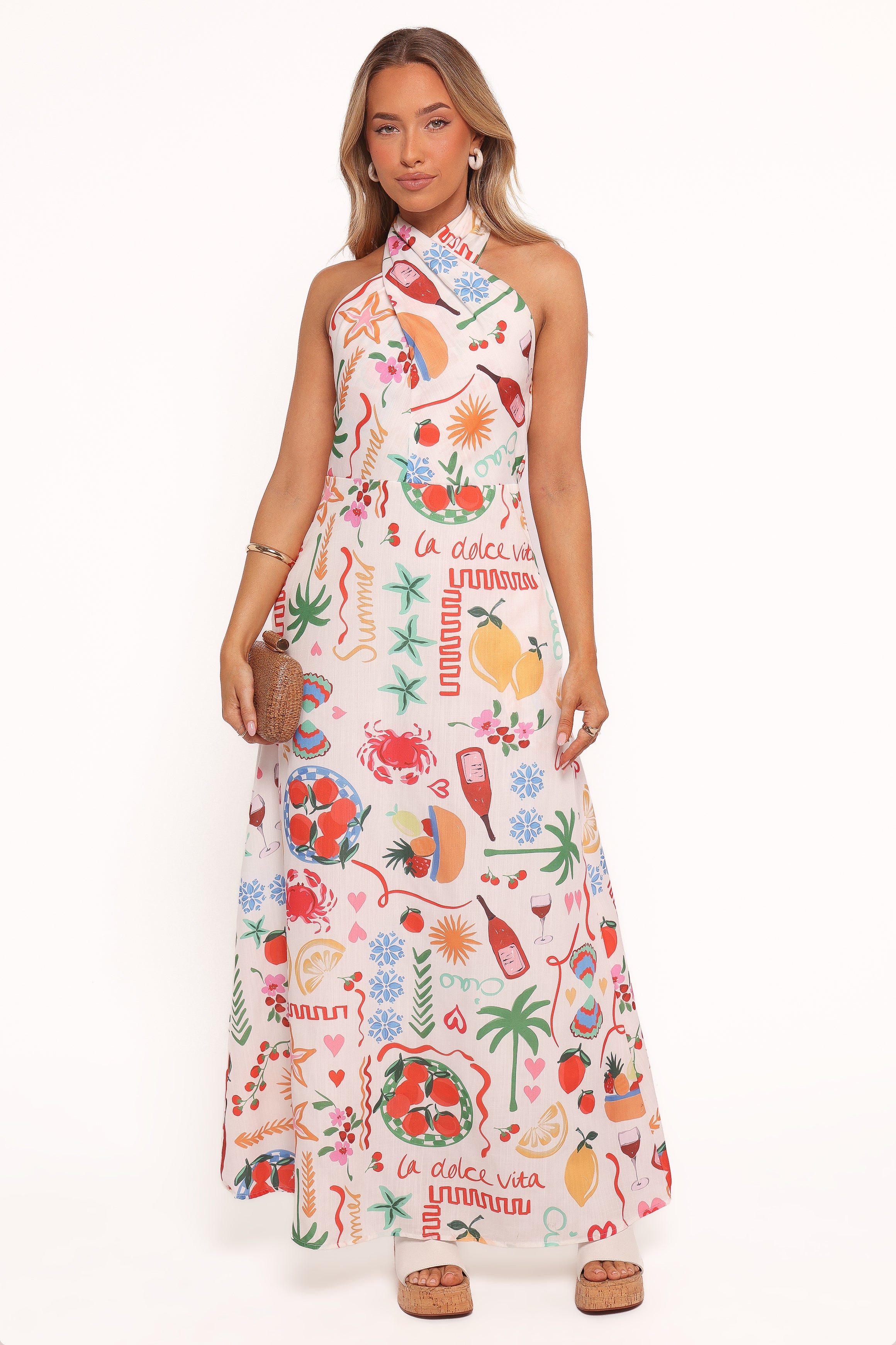 Betsy Halterneck Maxi Dress - Dolce Vita