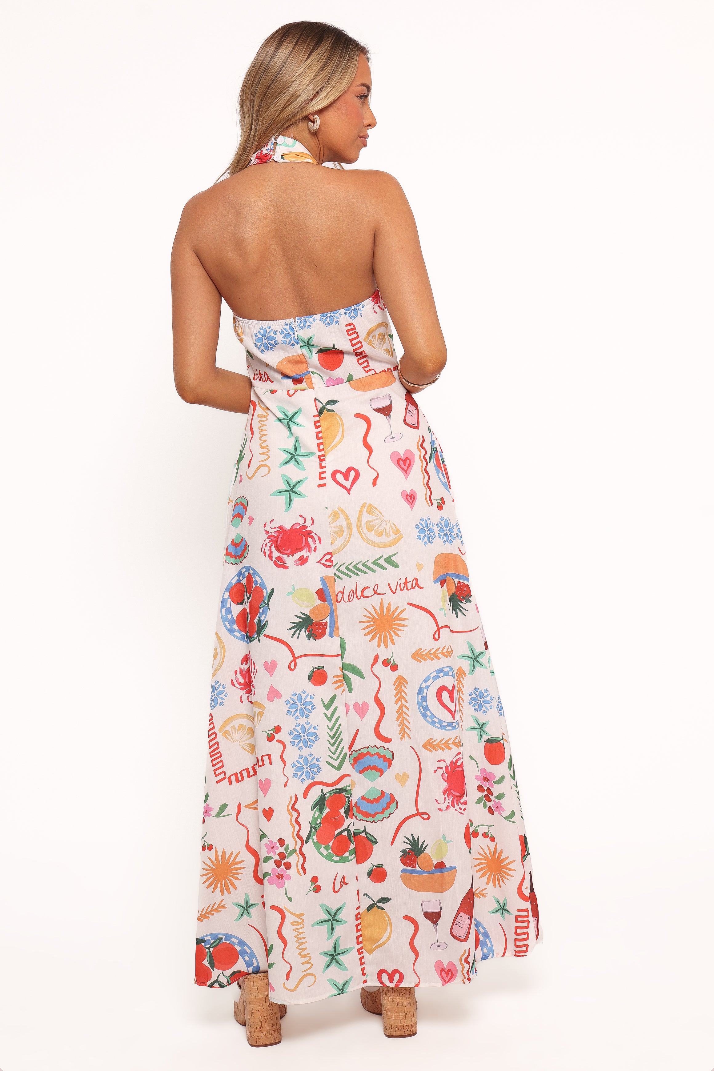 Betsy Halterneck Maxi Dress - Dolce Vita