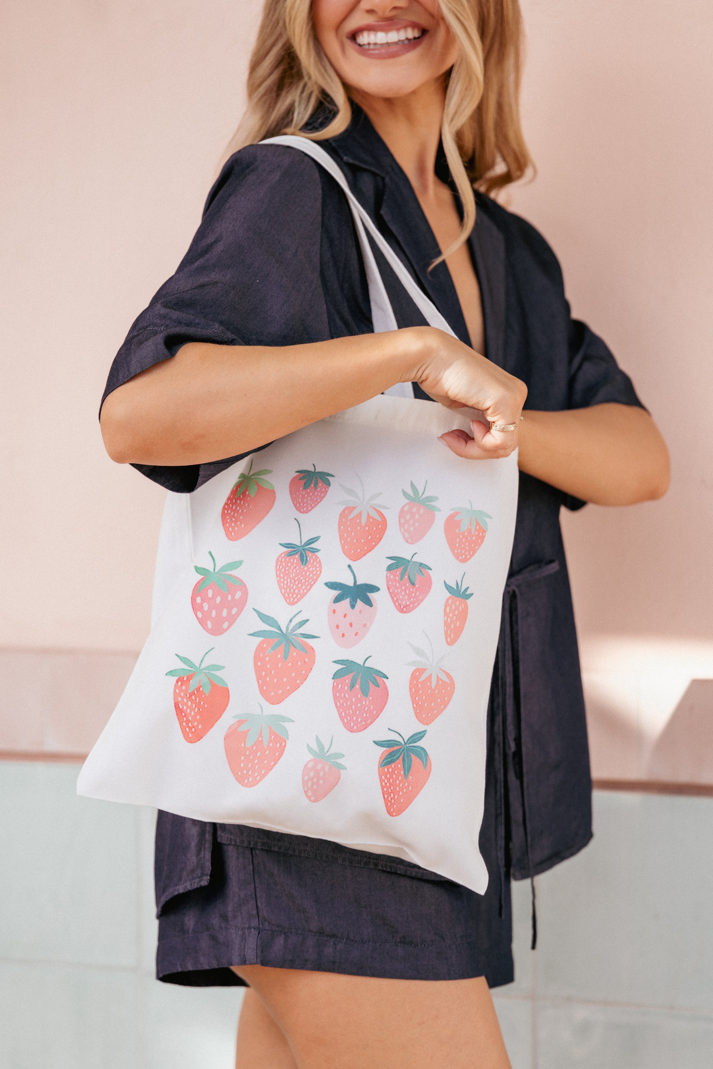 Billie Tote Bag - White