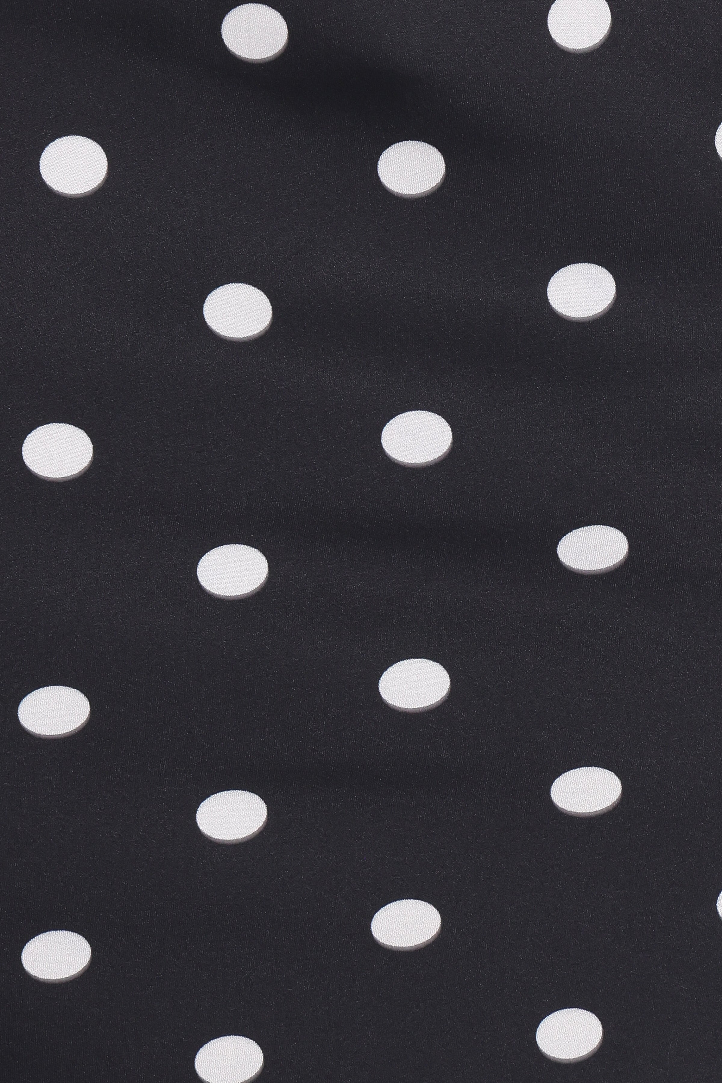 Blaine Maxi Skirt - Black Polka