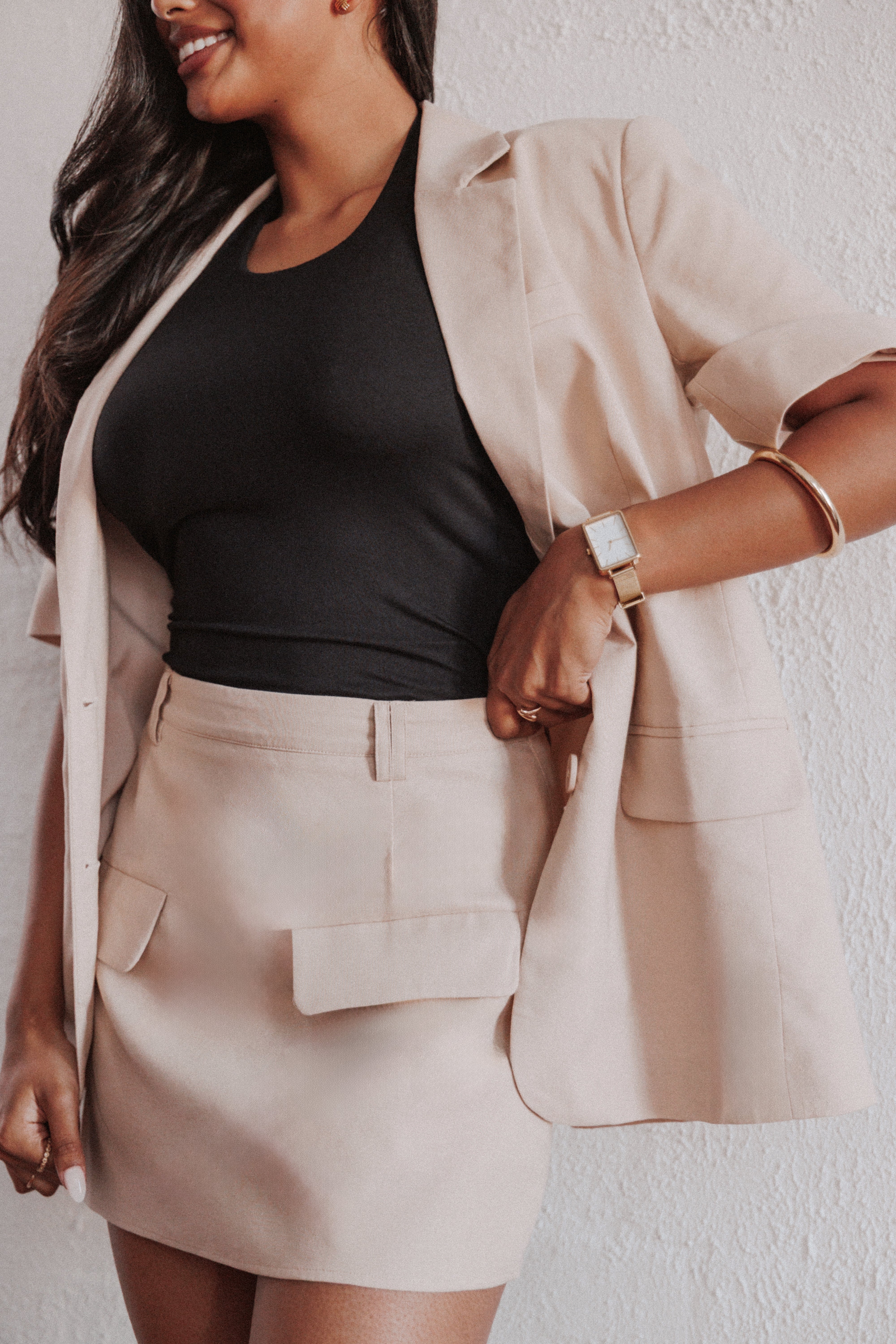 Brielle Skort - Beige