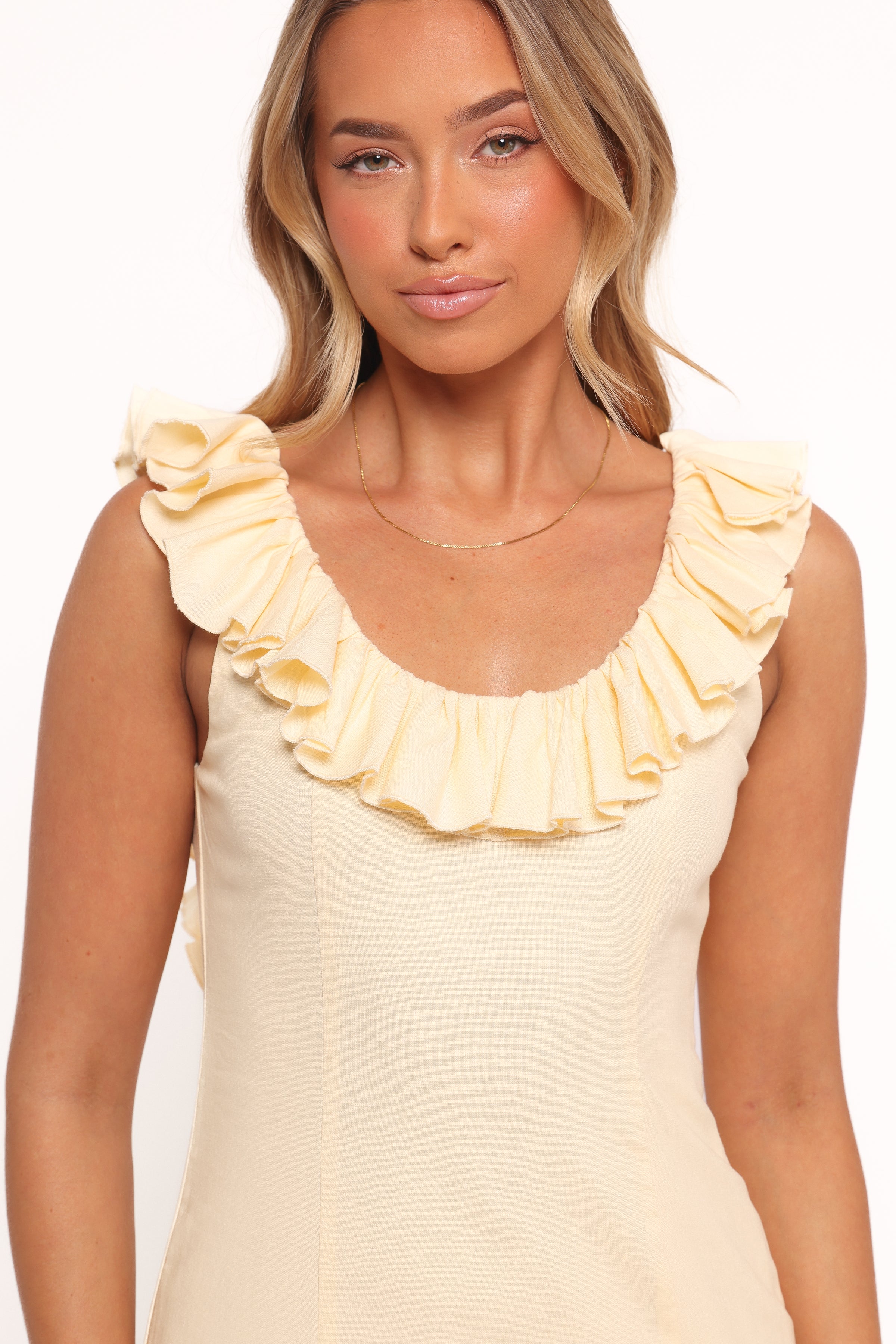 Brienne Maxi Dress - Butter Yellow