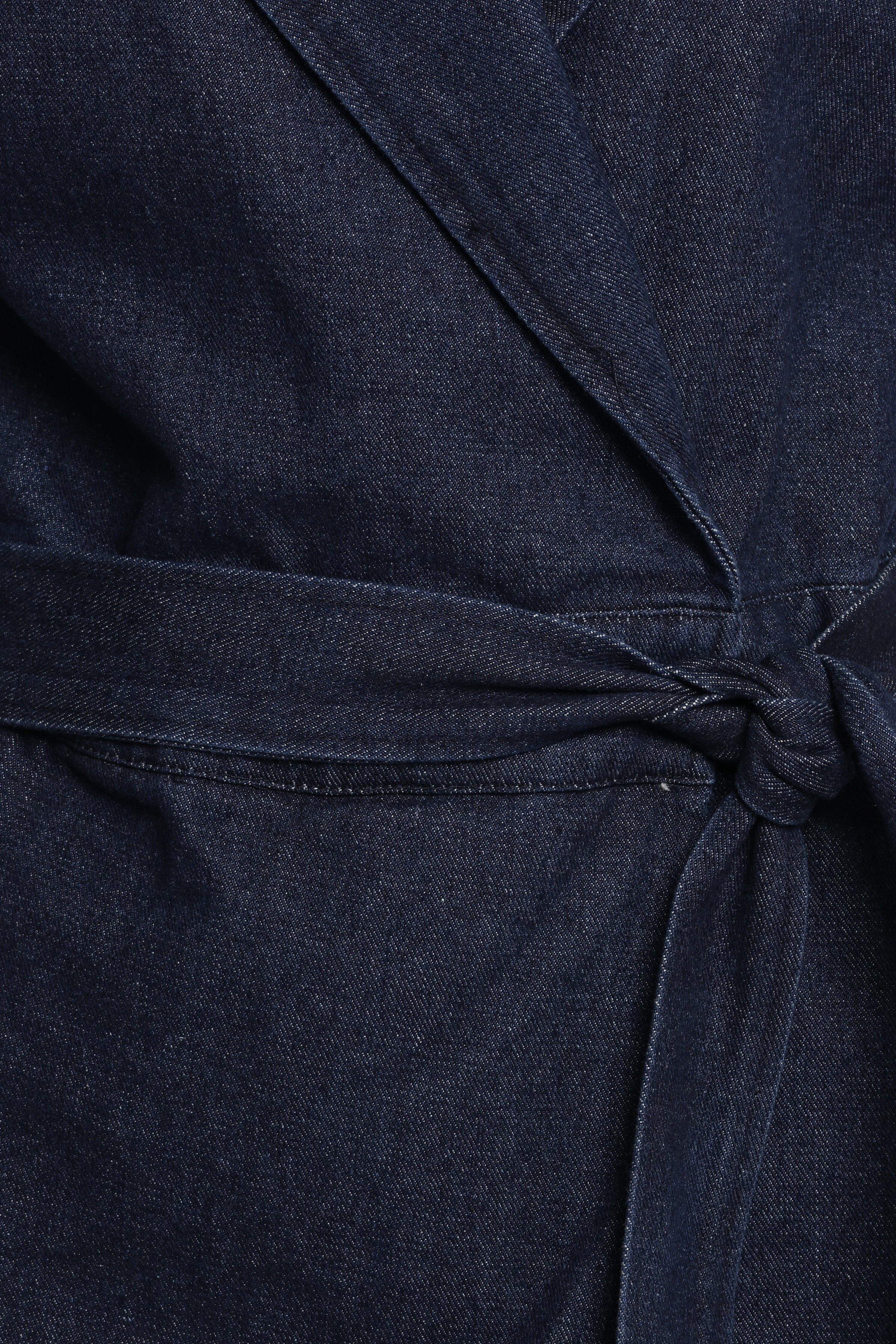 Bruna Denim Playsuit - Dark Wash