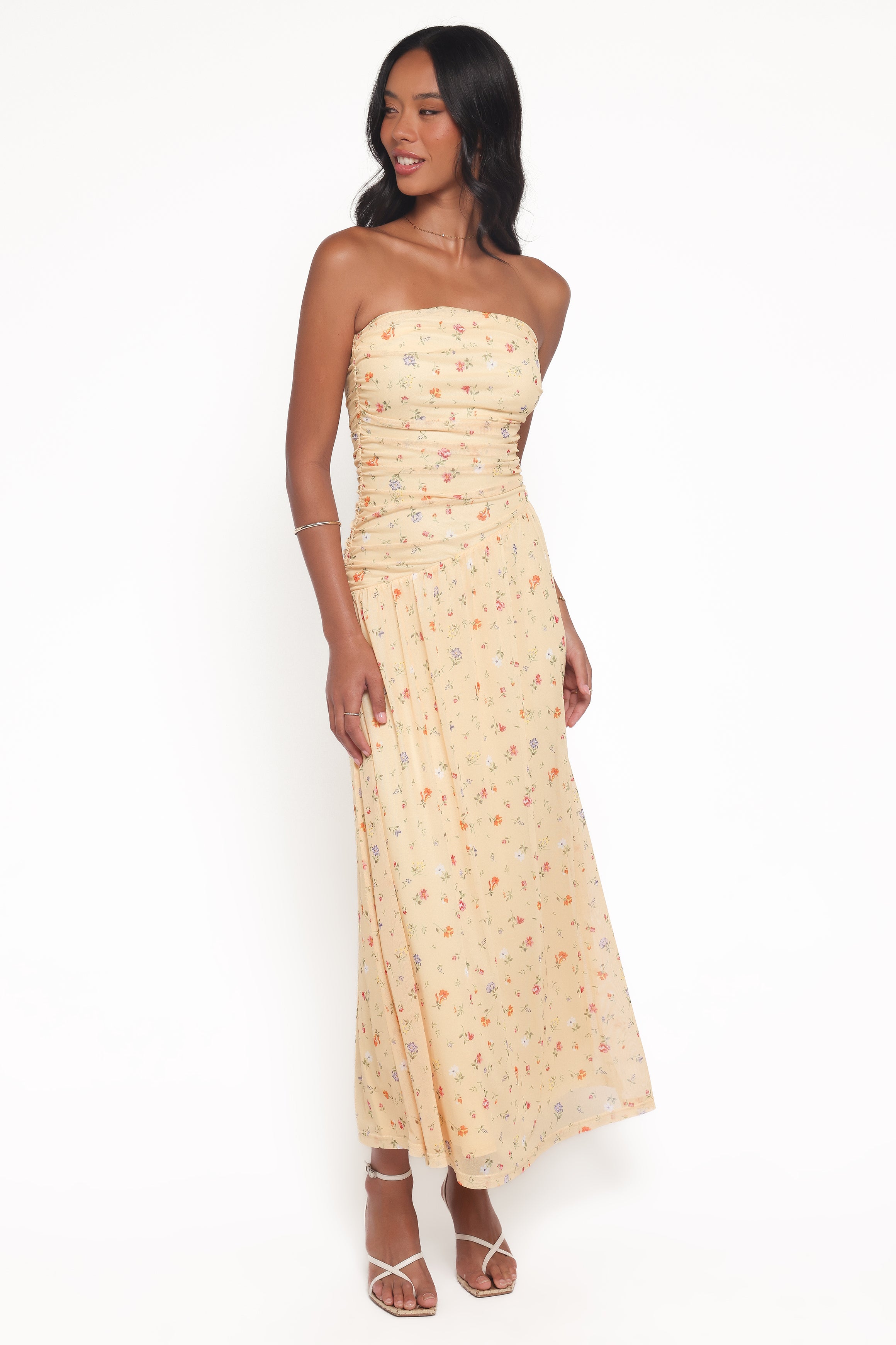 Calypso Maxi Dress - Yellow Meadow