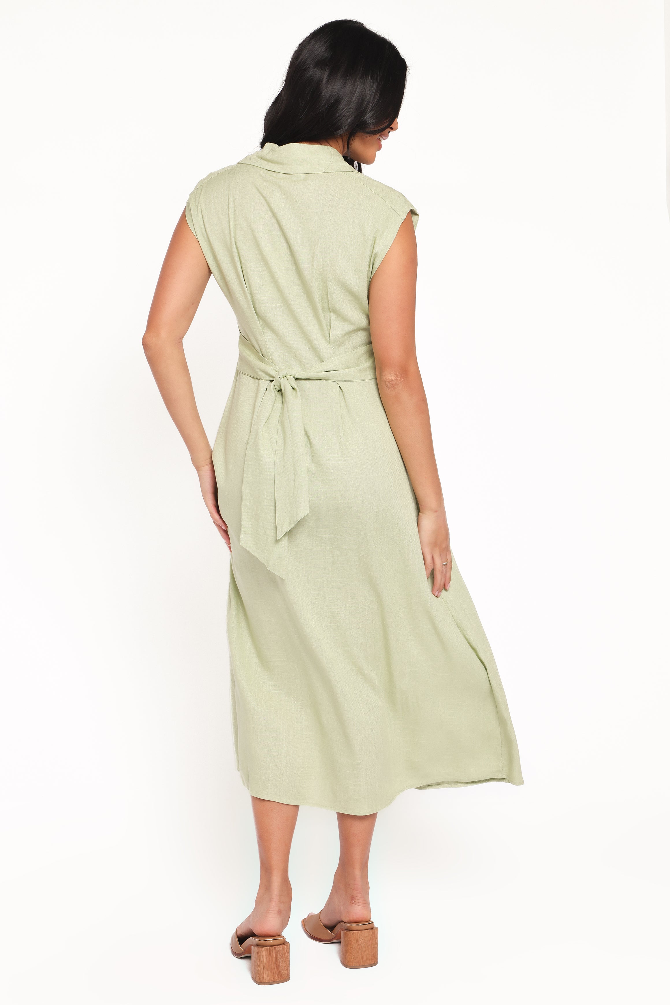 Cami Midi Dress - Green