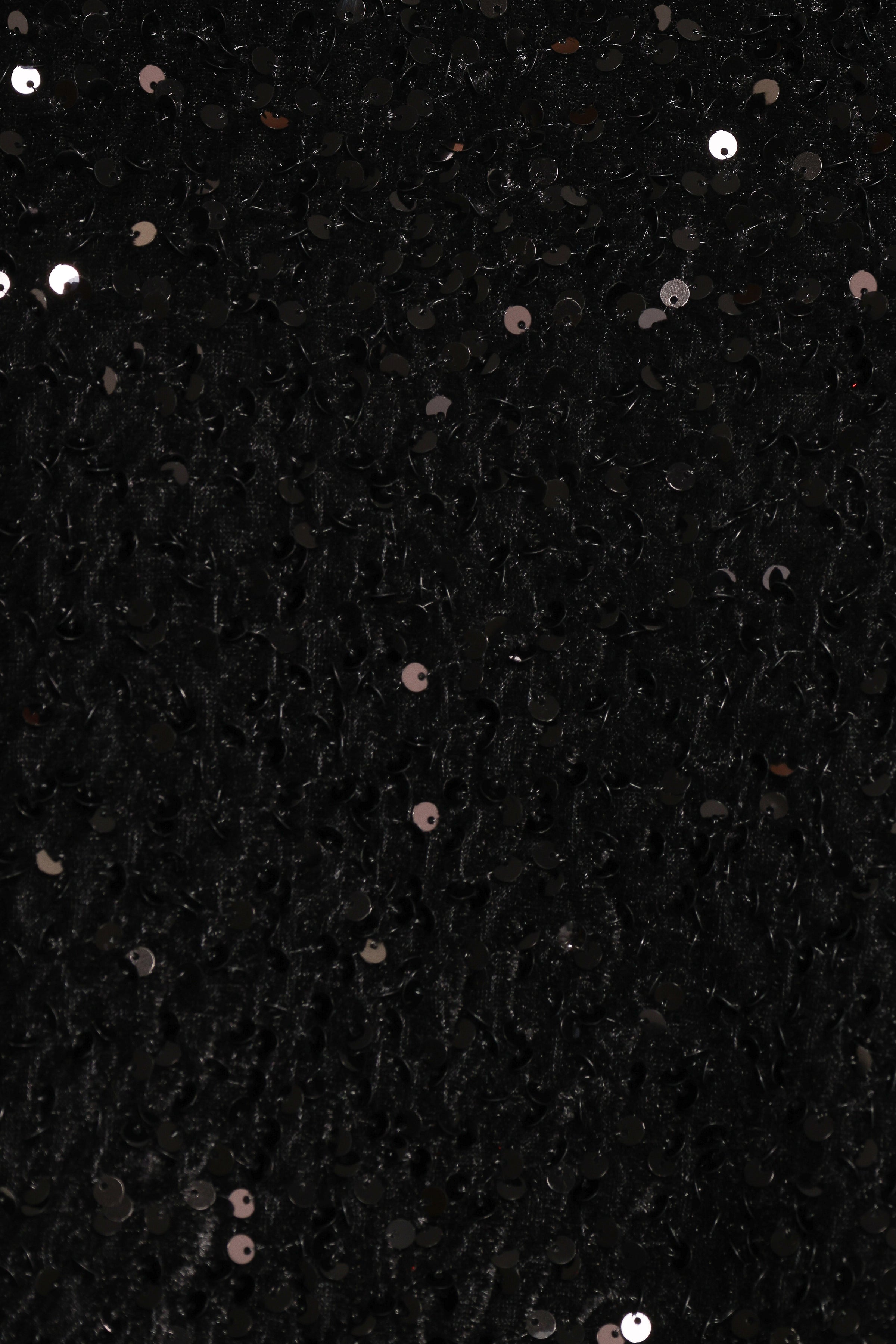 Celesti Sequin Top - Black