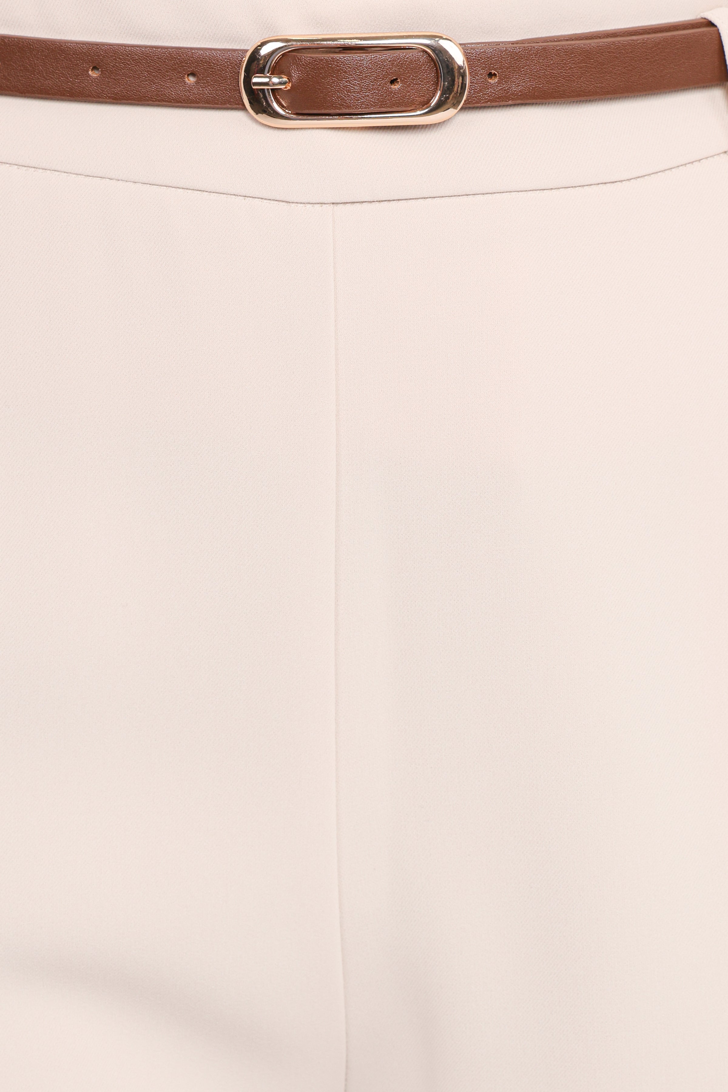 Ceres Belted Wide Leg Pant - Stone