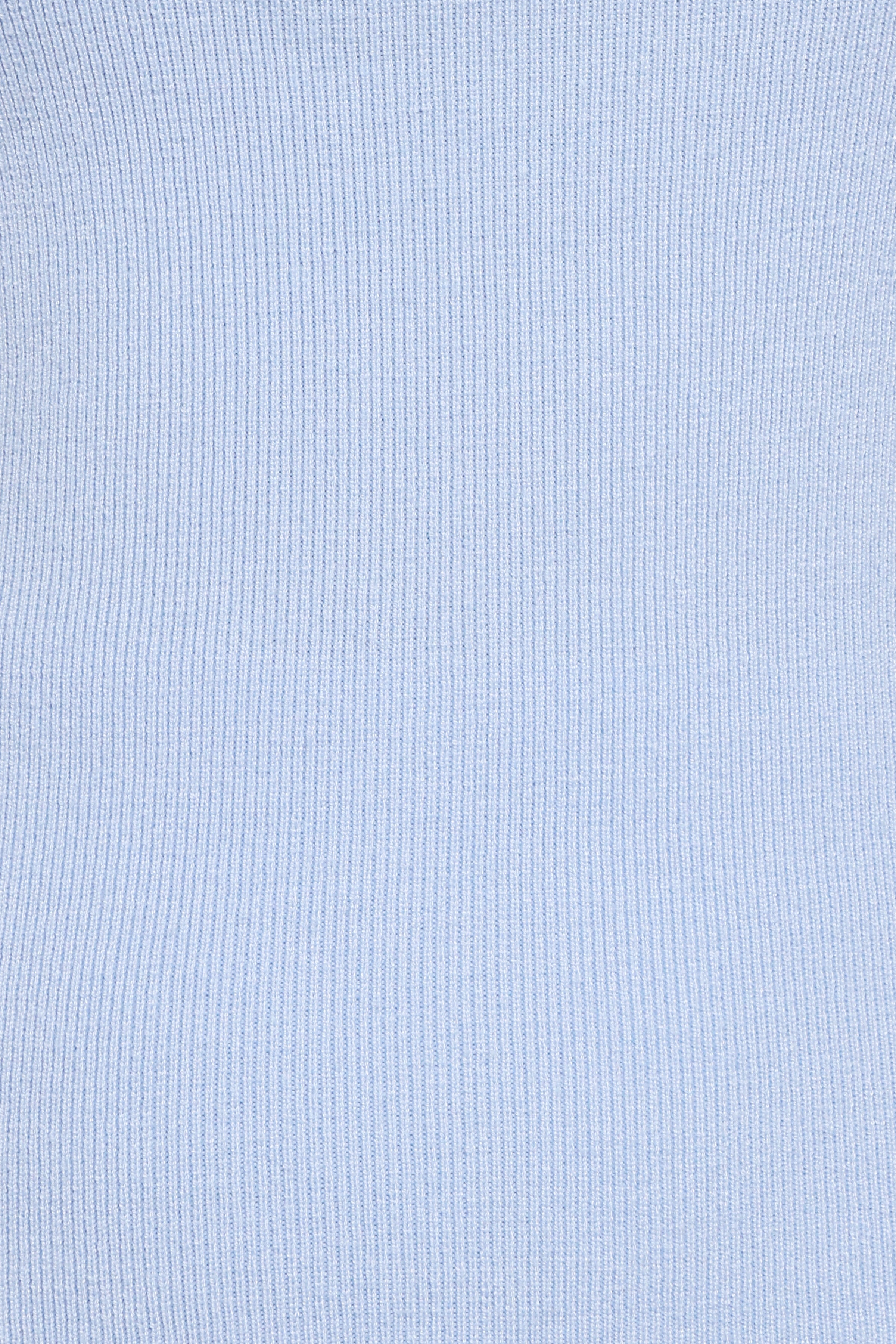 Charama Off Shoulder Knit Top - Blue