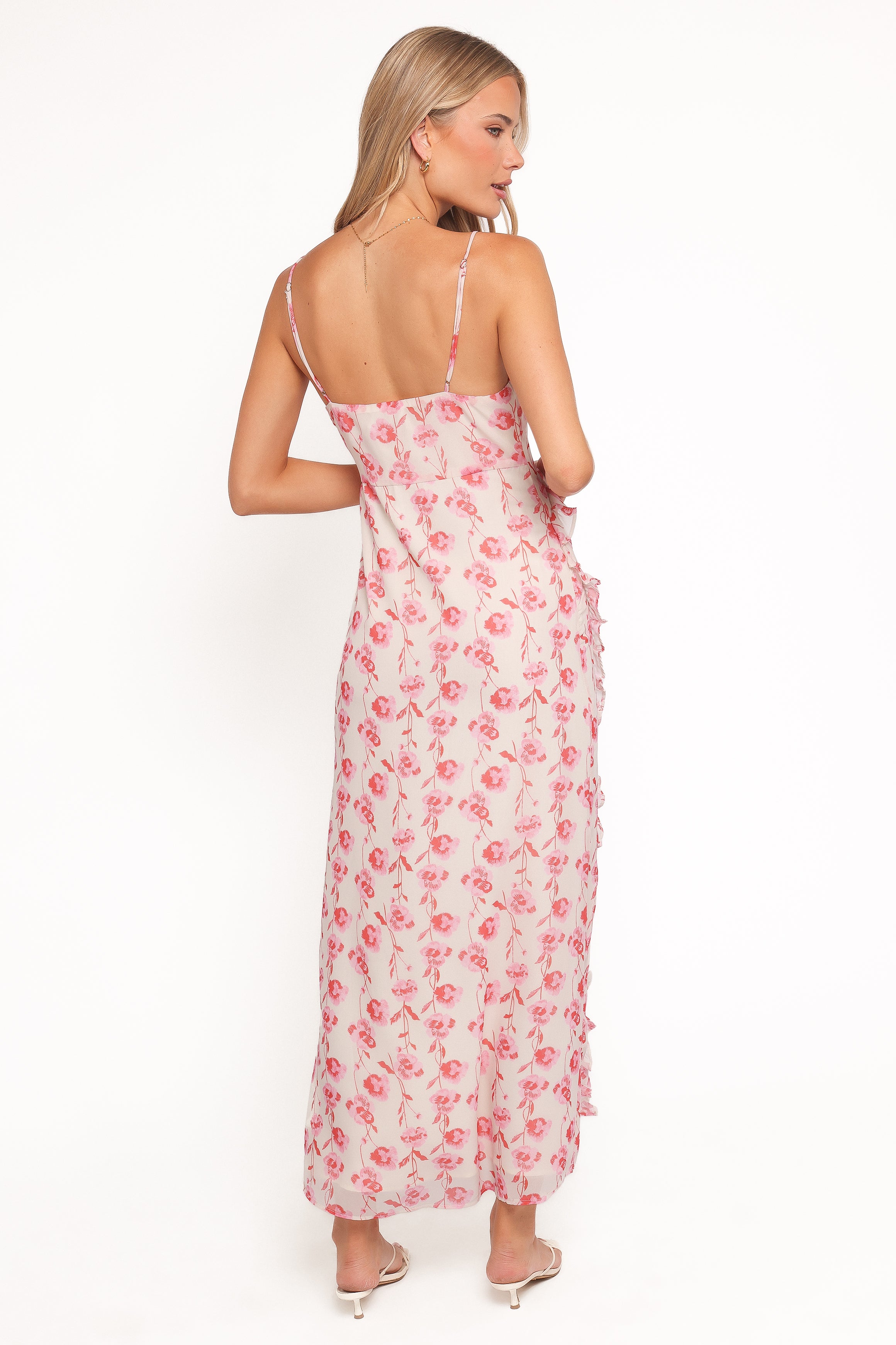 Charli Maxi Dress - Pink Floral