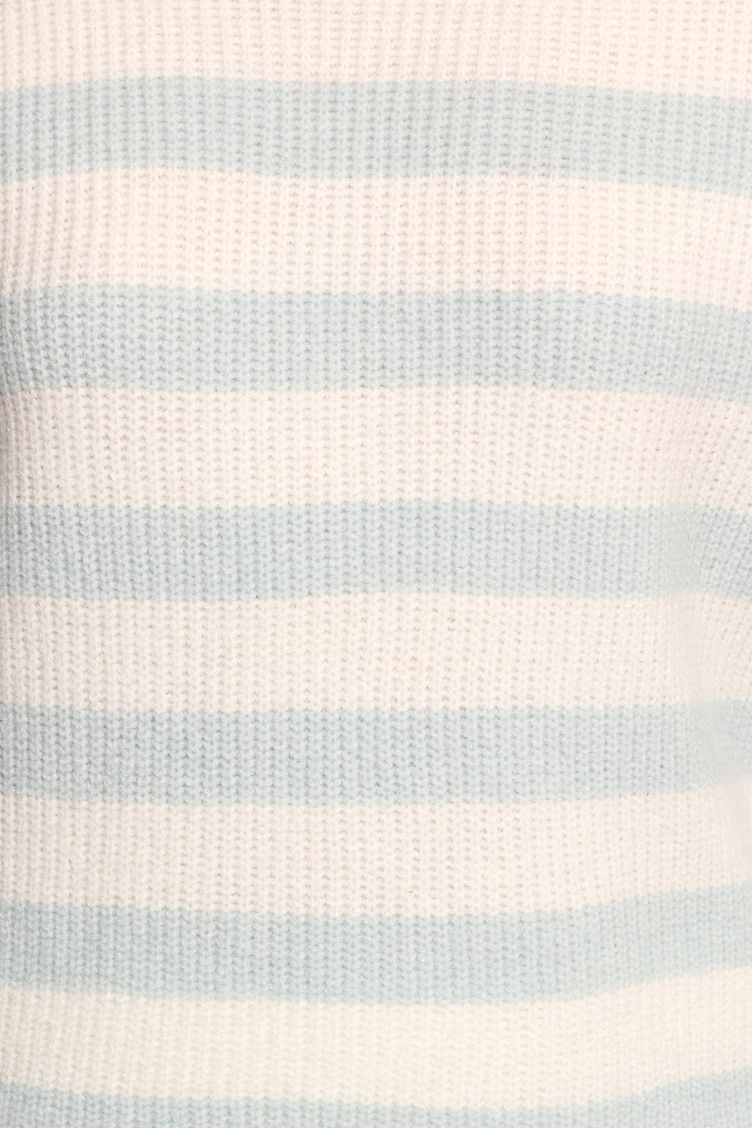 Ciaran Knitted Short Set - Cream Blue