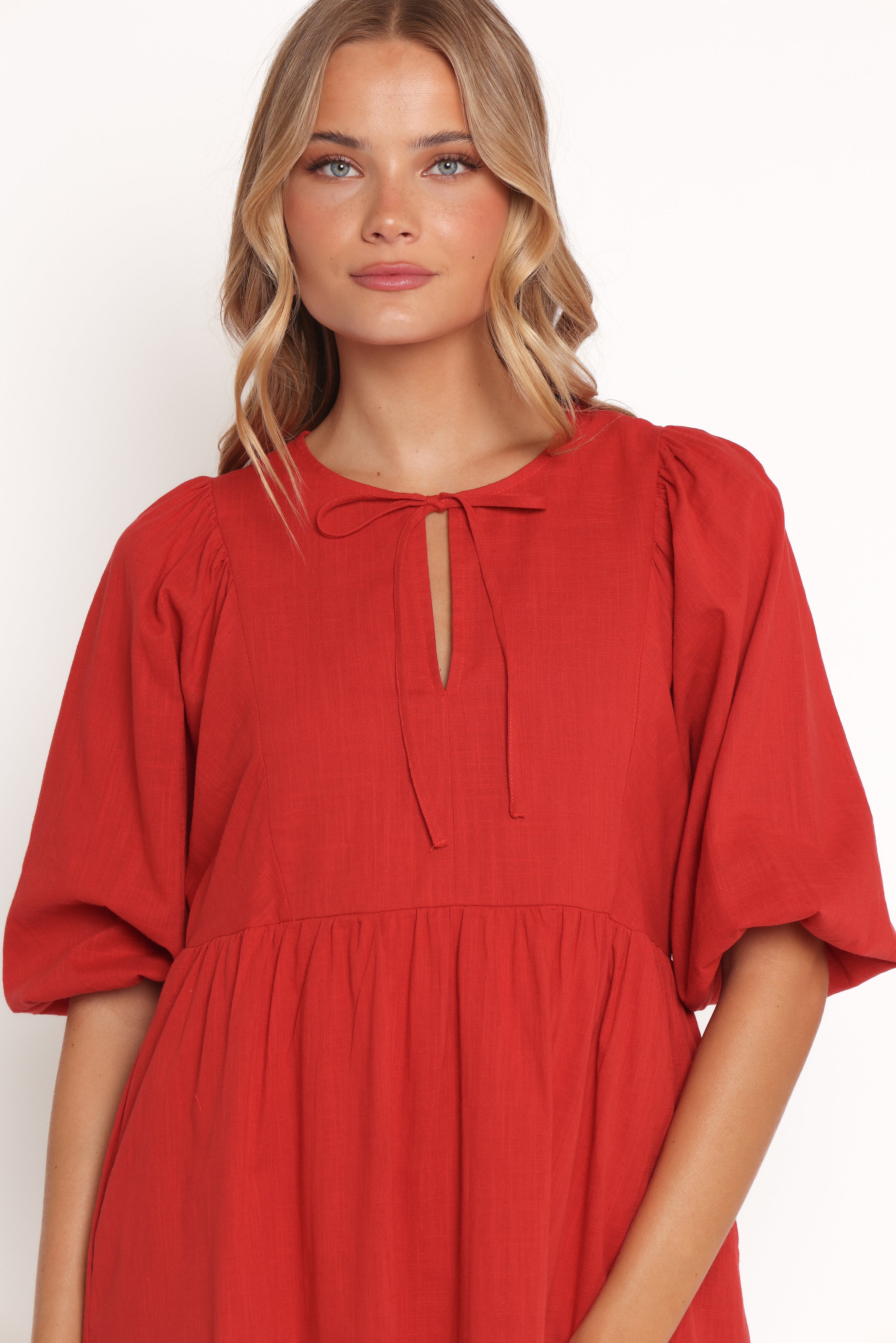 Cinzia Mini Dress - Red