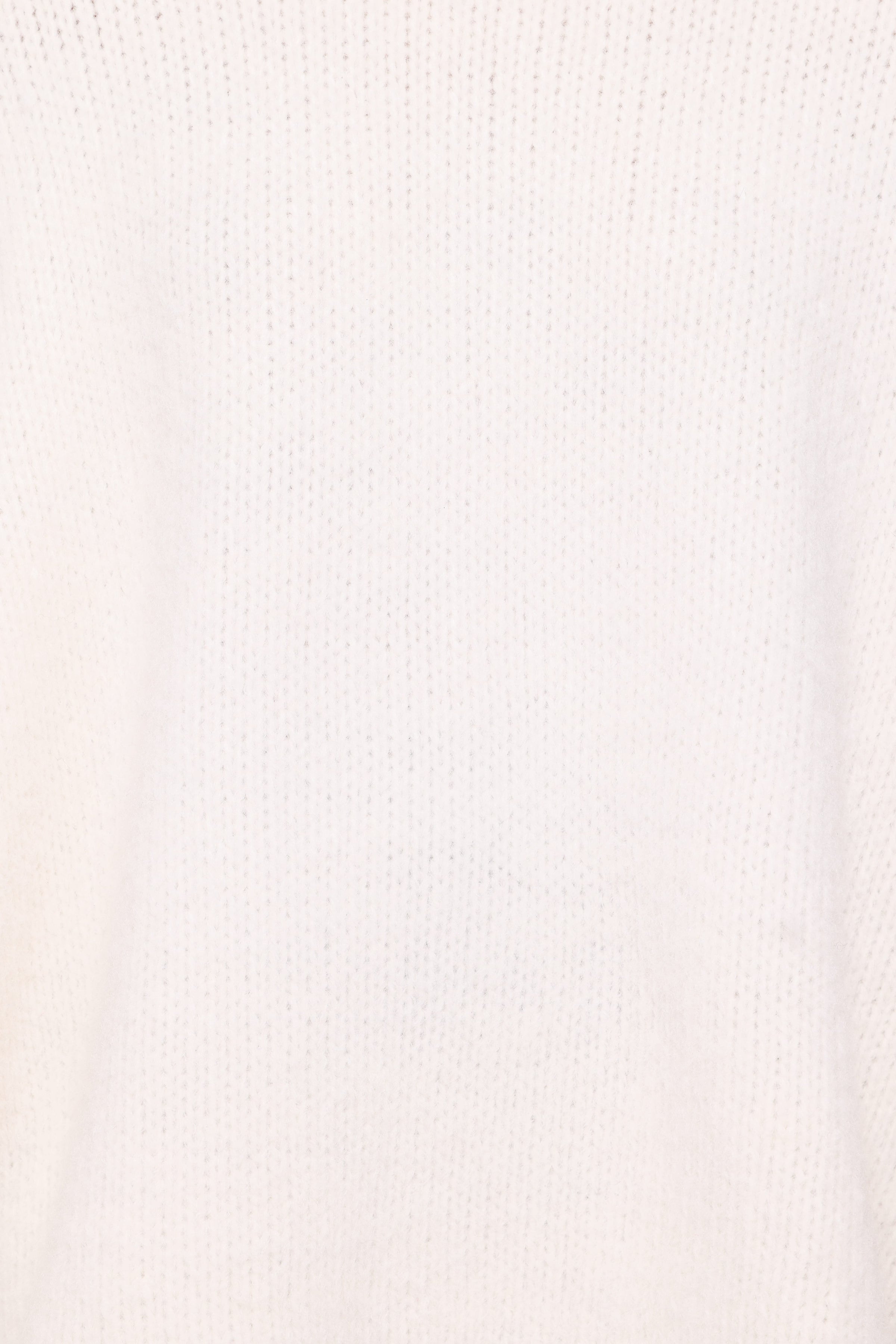 Cinzia Mockneck Knit Sweater - Cream