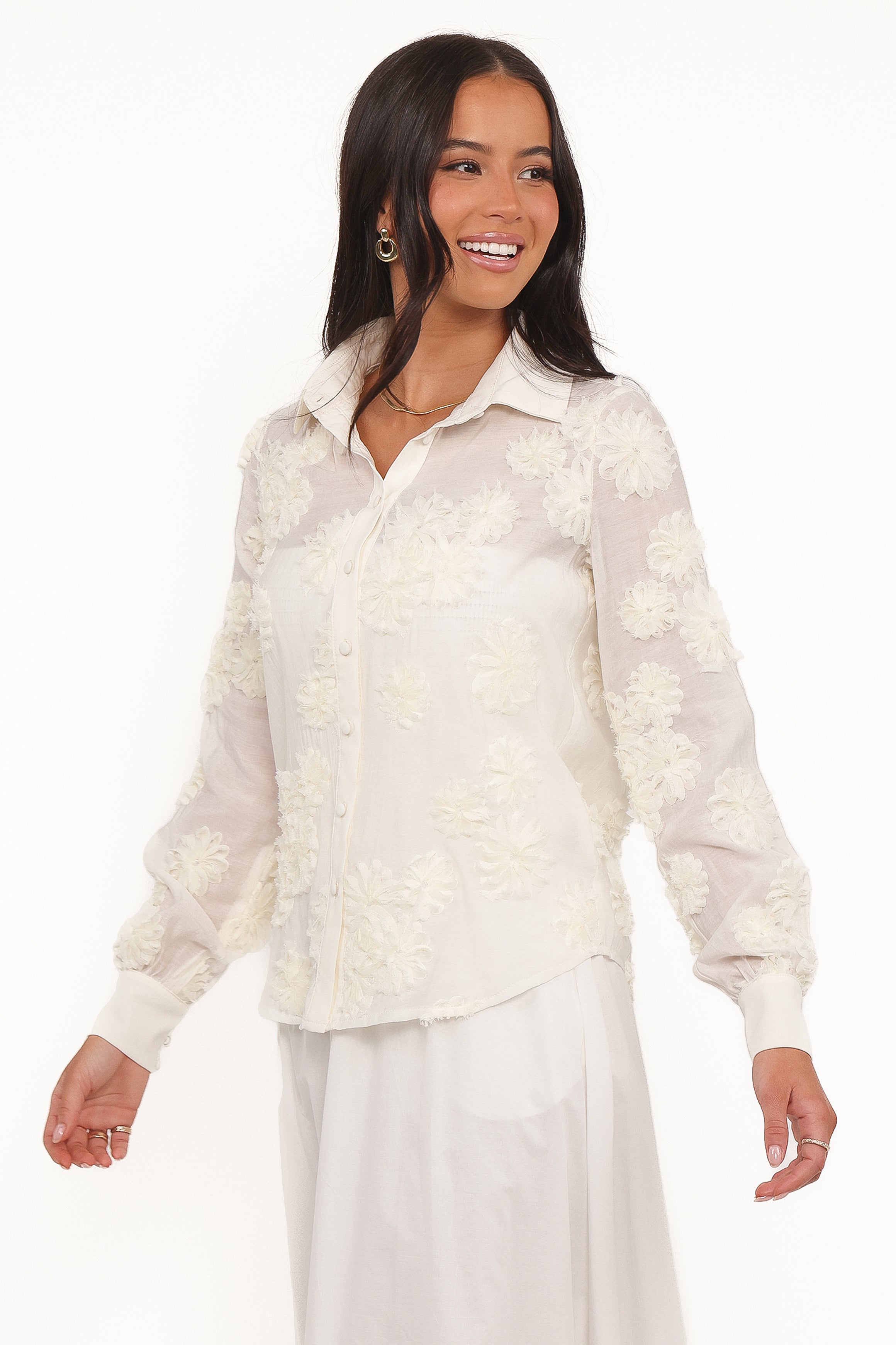 Cliona Shirt - Cream