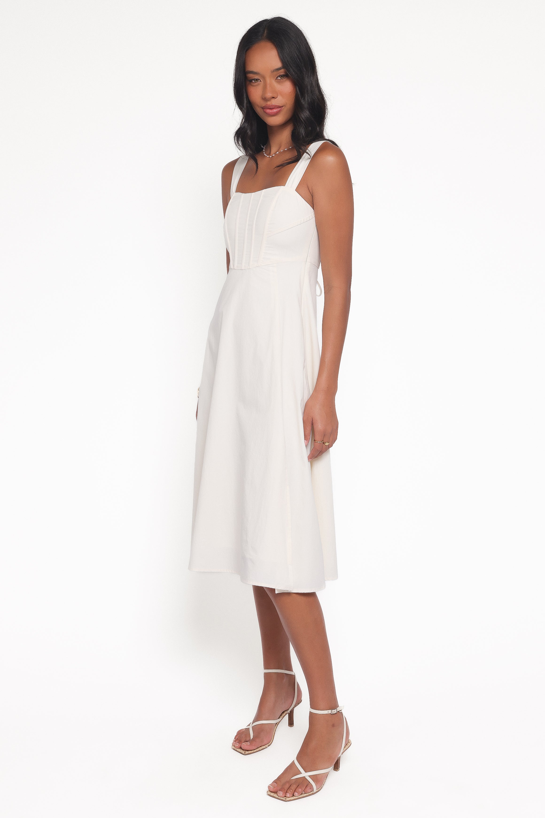 Cosima Midi Dress - Cream
