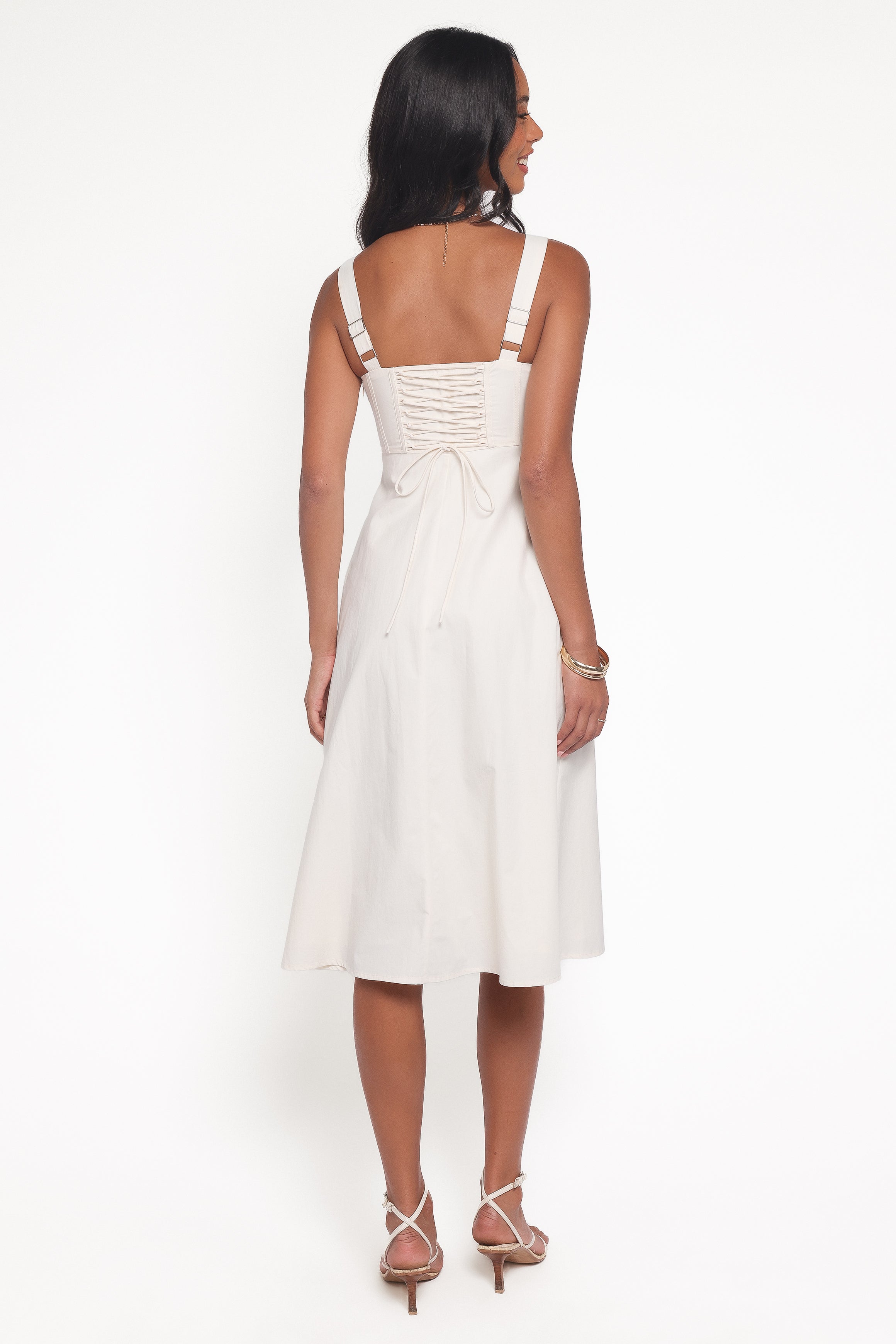 Cosima Midi Dress - Cream
