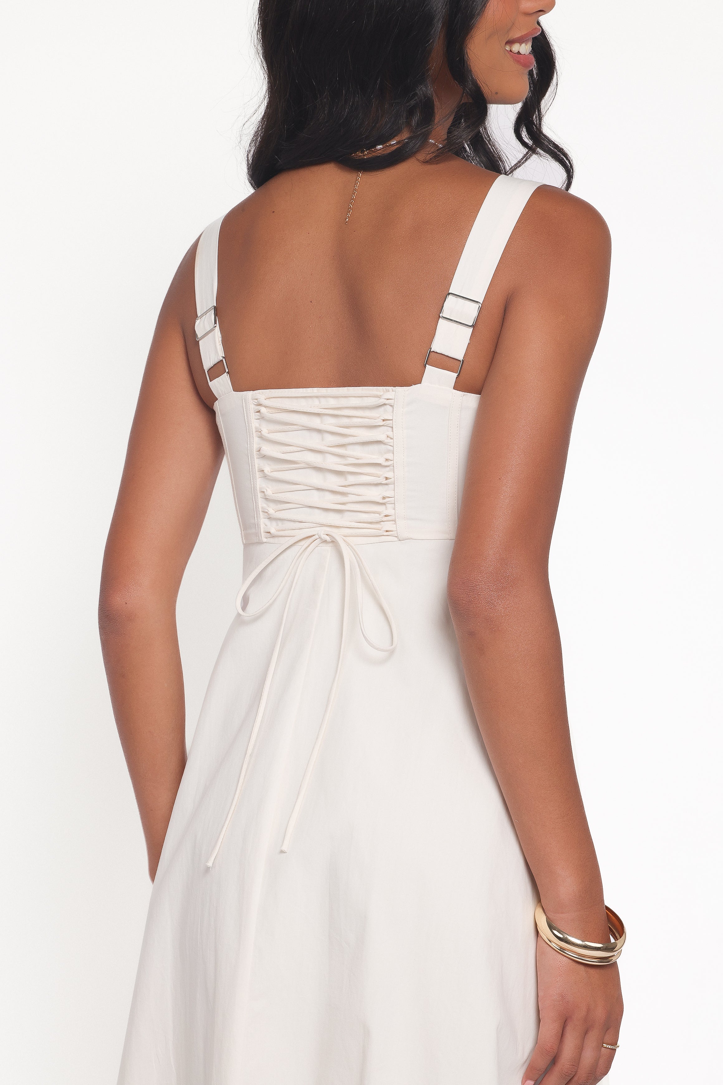 Cosima Midi Dress - Cream