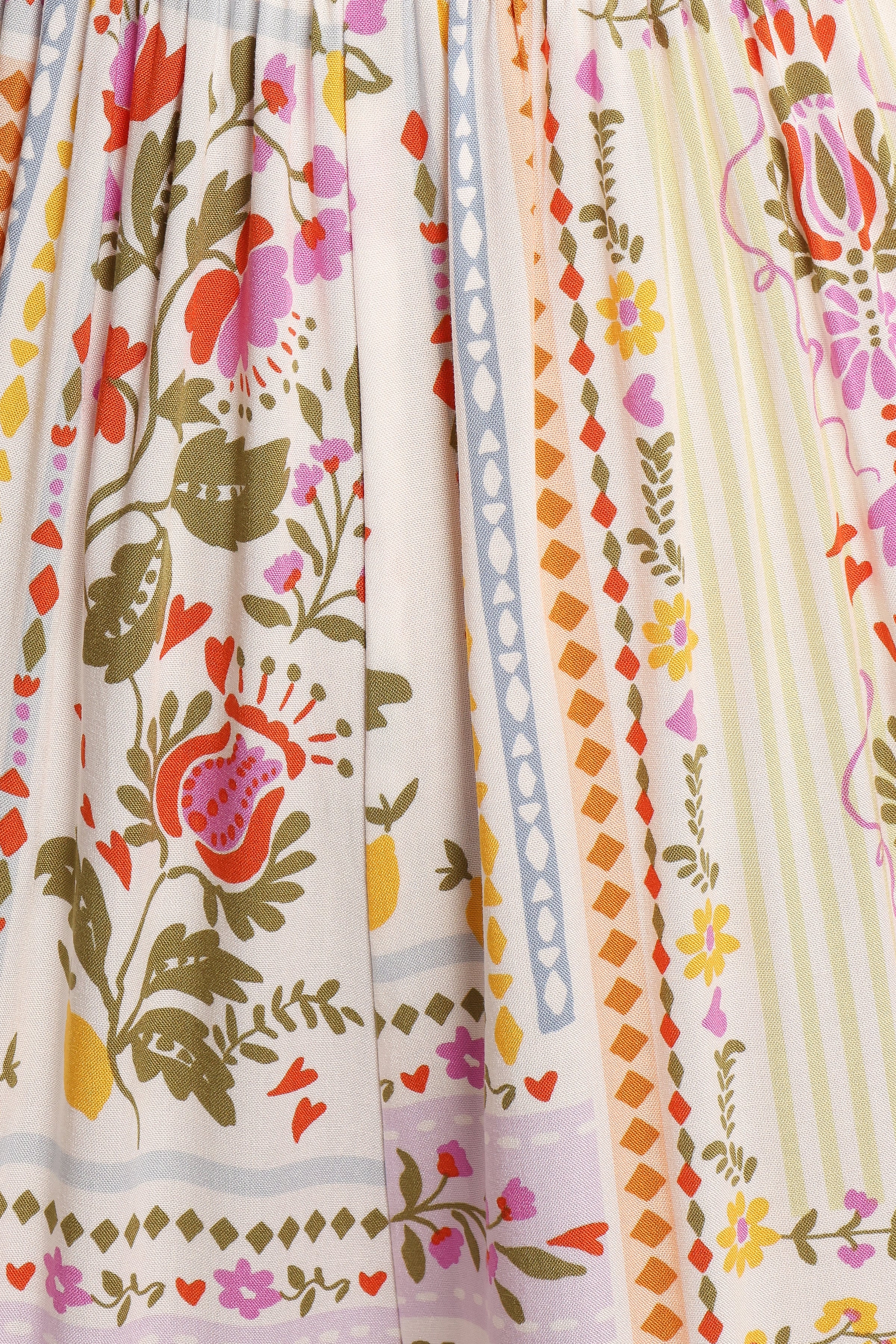 Cypress Jumpsuit - Floral Tile